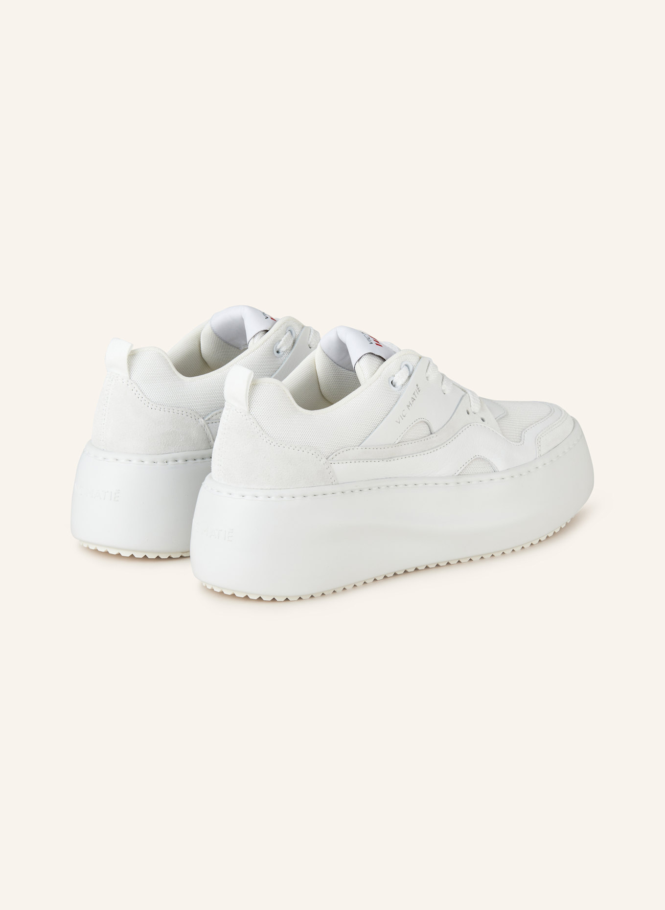 VIC MATIÉ Sneakers: WHITE