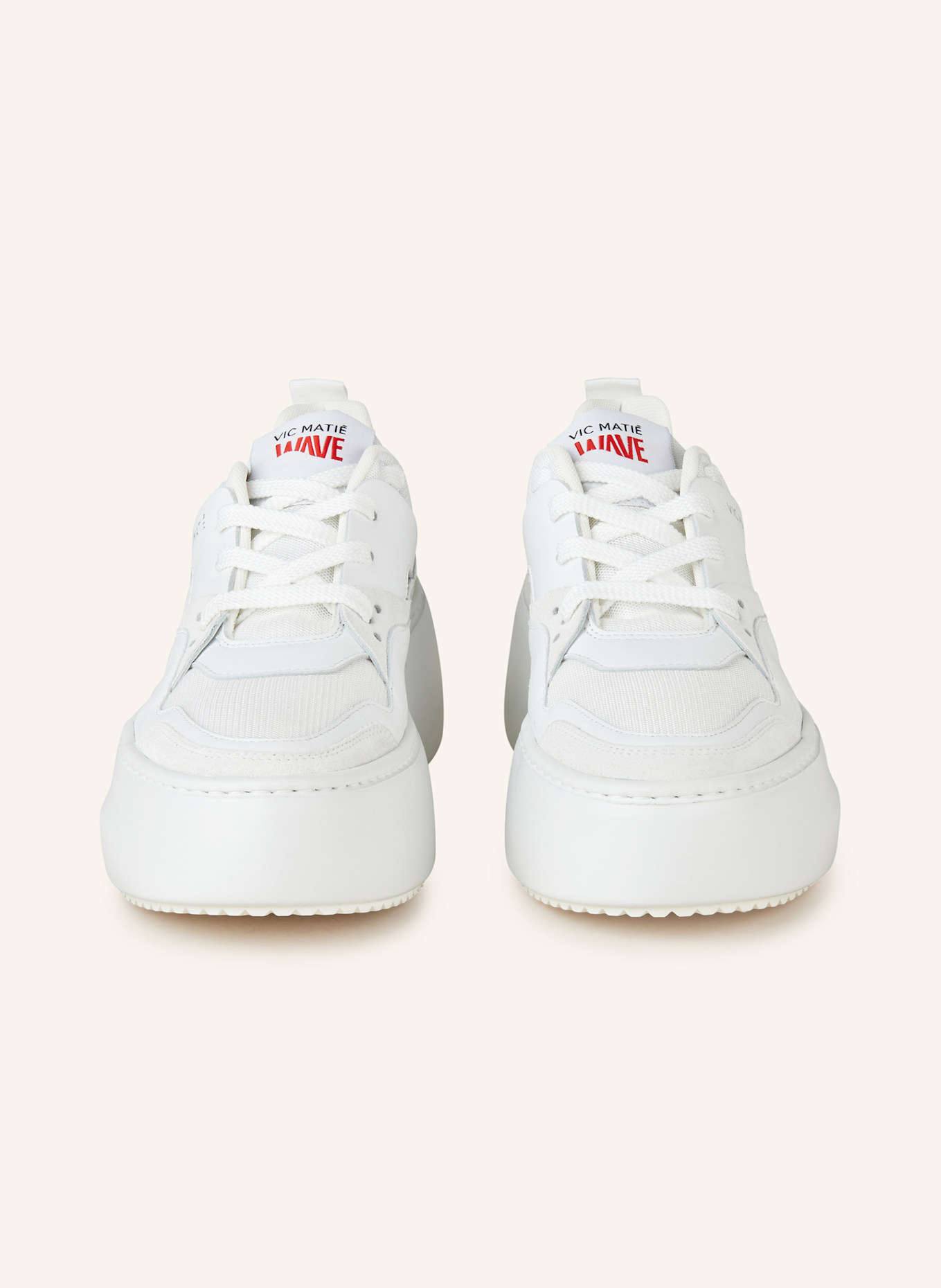 VIC MATIÉ Sneakers: WHITE