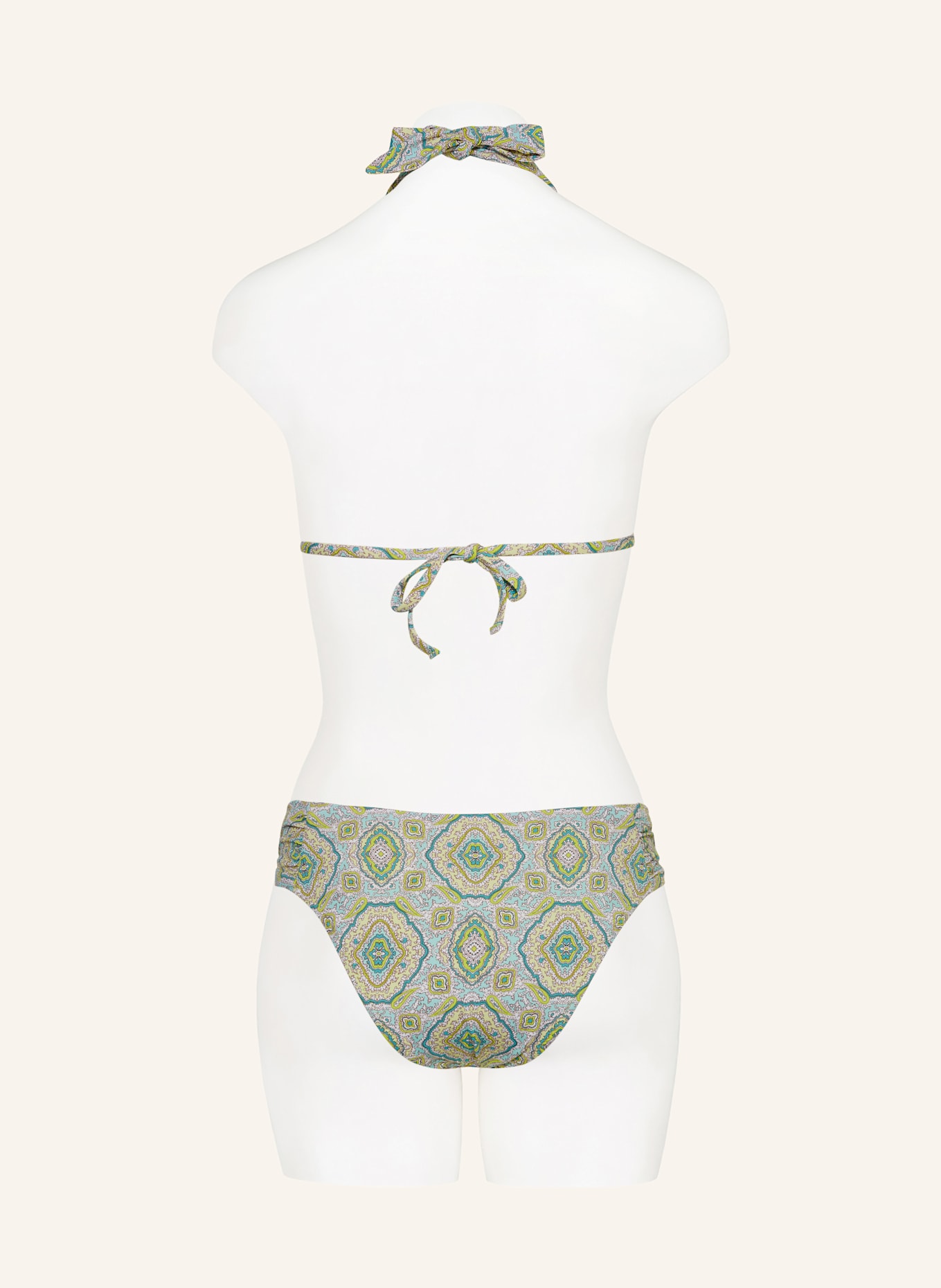 heidi klein Neckholder-Bikini-Top HACIENDA: MINT/ NEONGELB/ PETROL