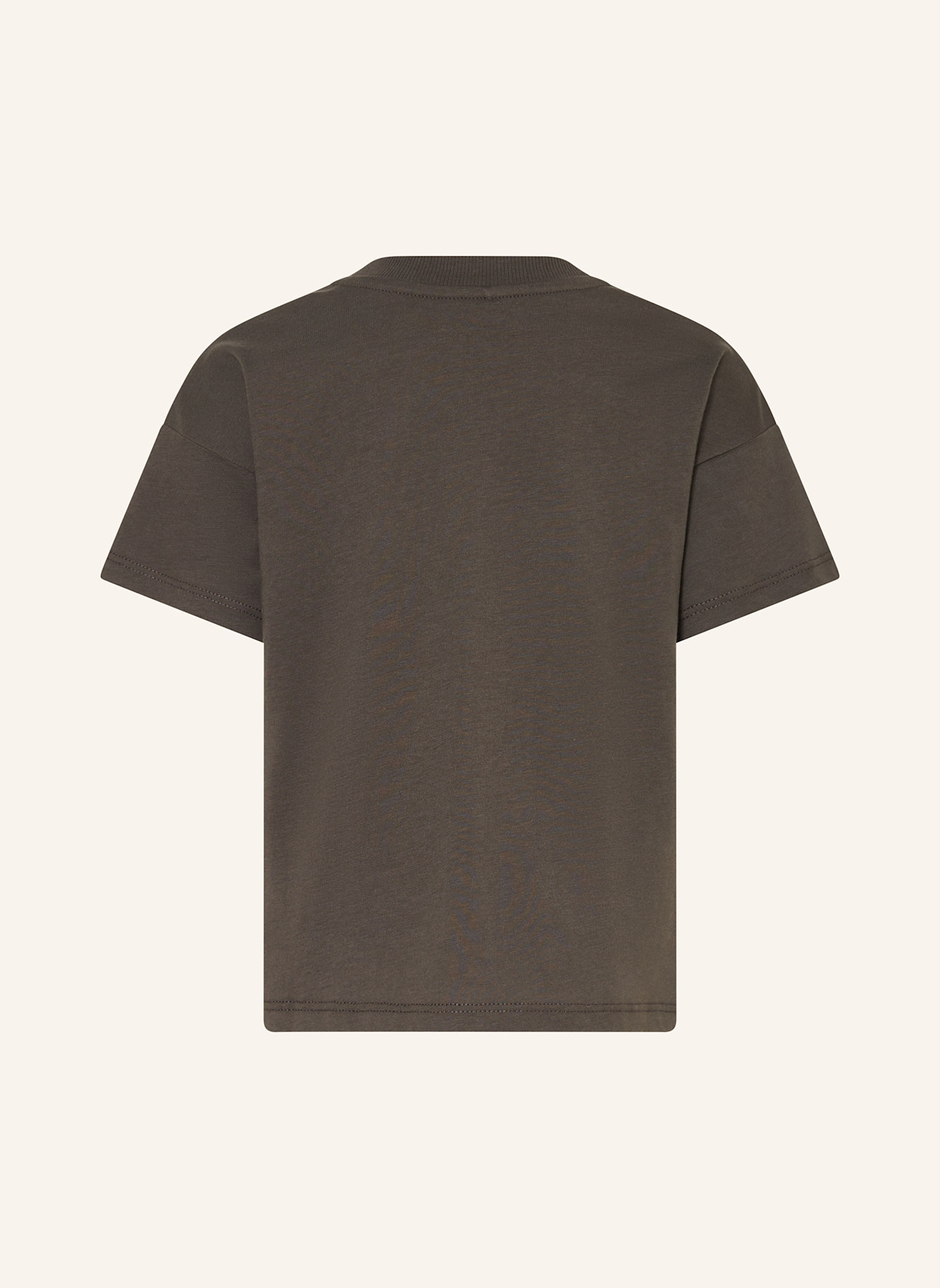 mini rodini T-Shirt: DUNKELGRAU/ ROT