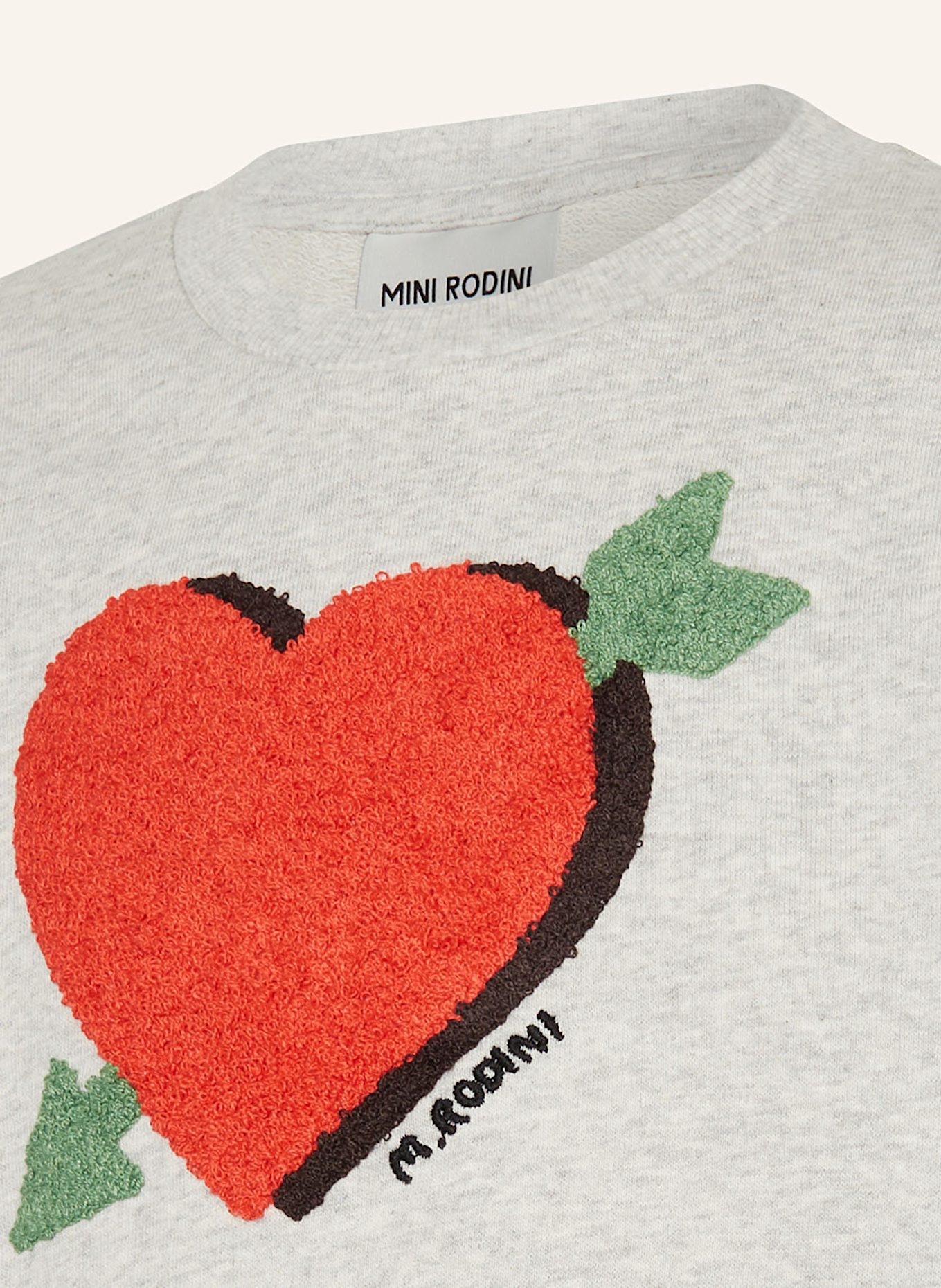mini rodini Sweatshirt: HELLGRAU