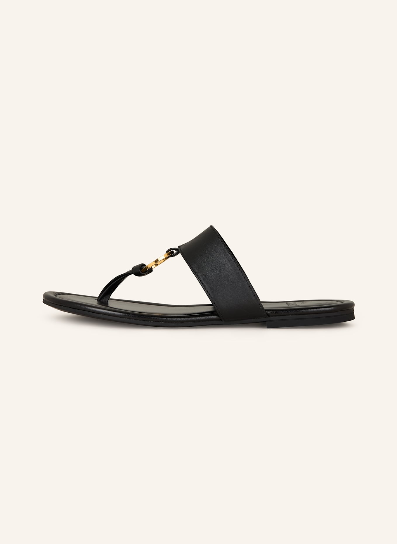 ODISSì OLIVIA flip flops: BLACK
