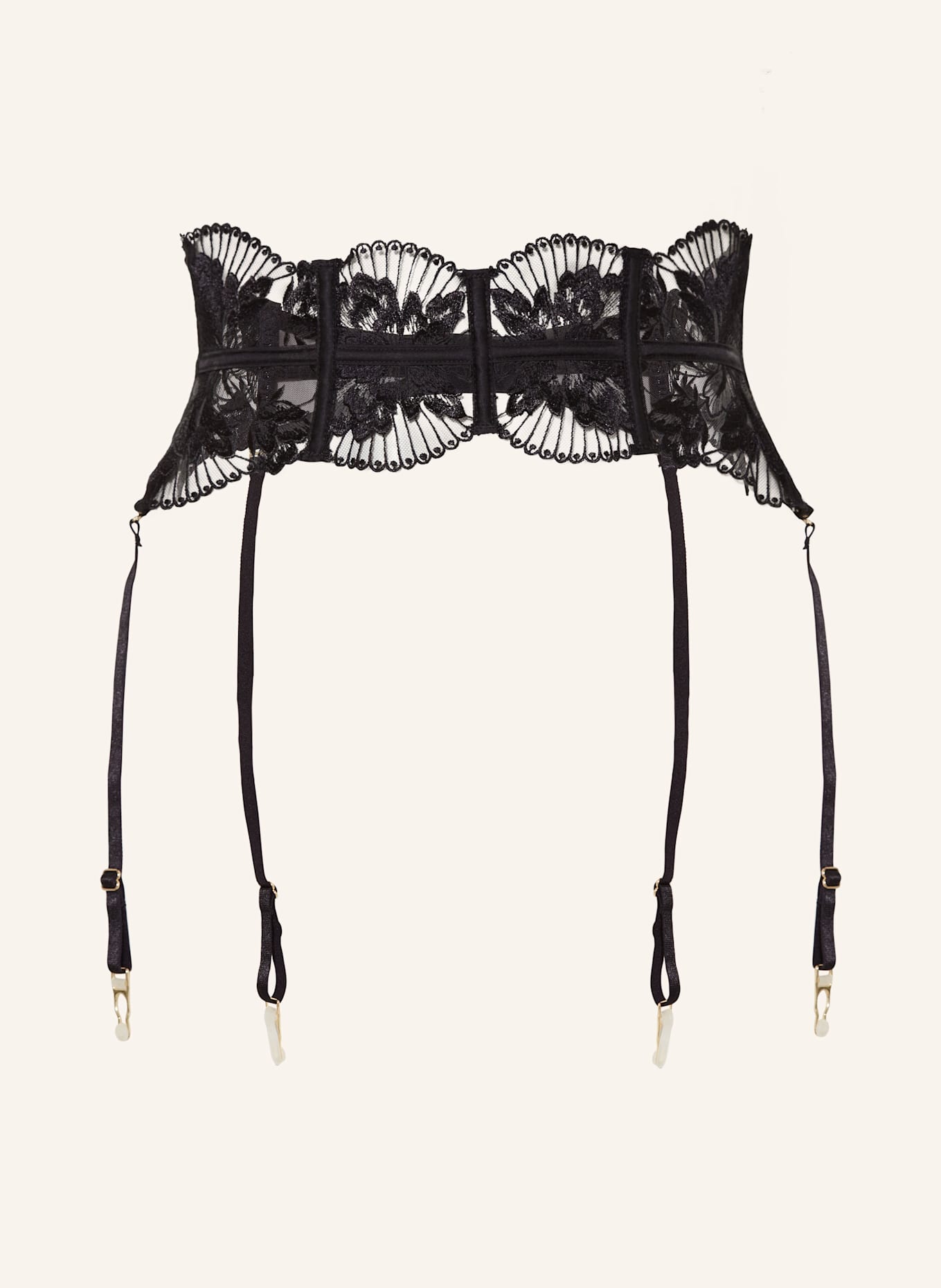 BLUEBELLA Strumpfhalter GABRIELLA: SCHWARZ