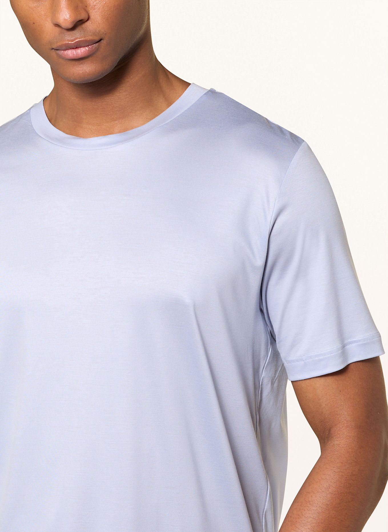 zimmerli Shorty pajamas SUSTAINABLE LUXURY: BLUE GRAY