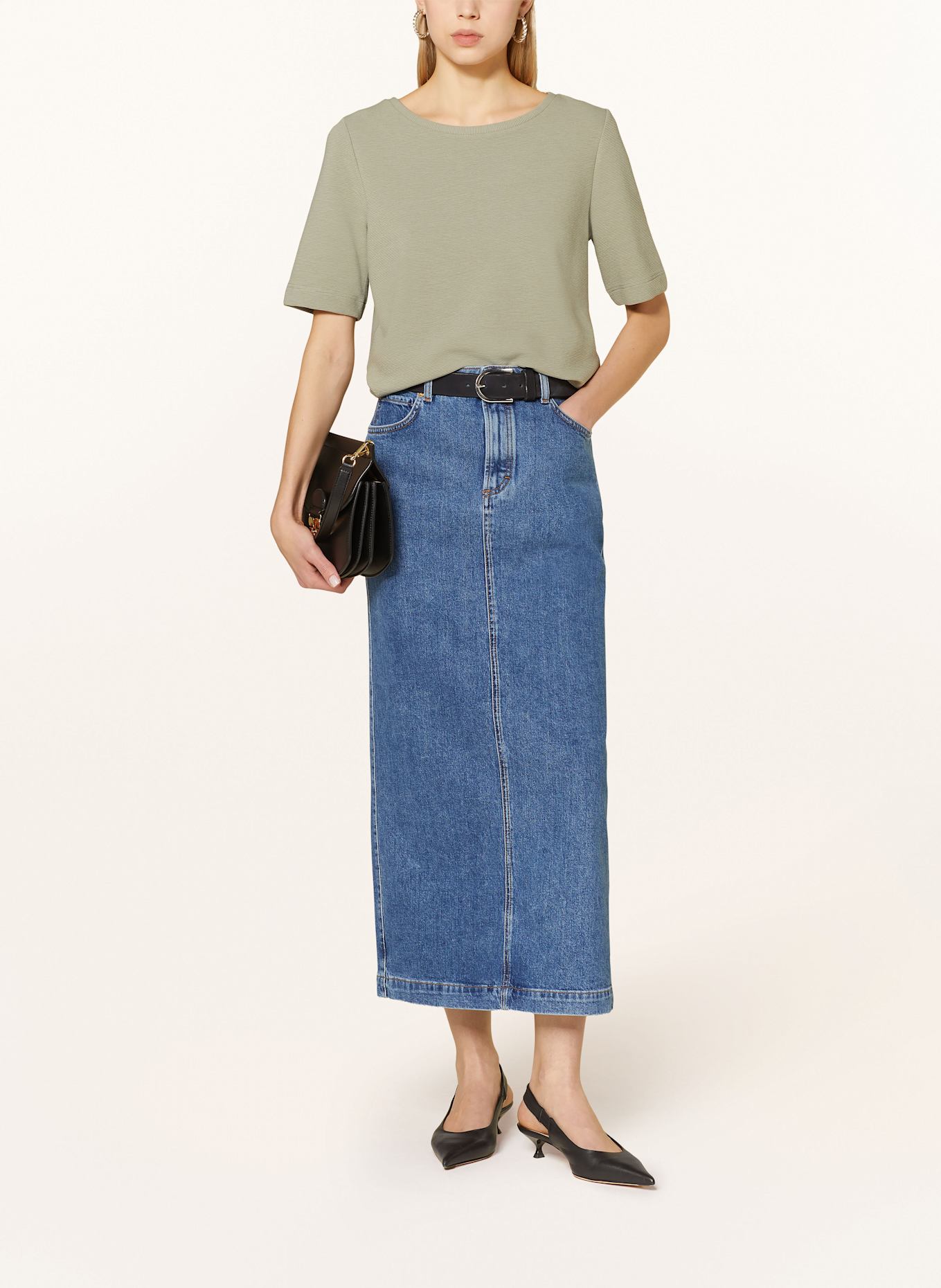 ZAÍDA T-shirt: LIGHT GREEN