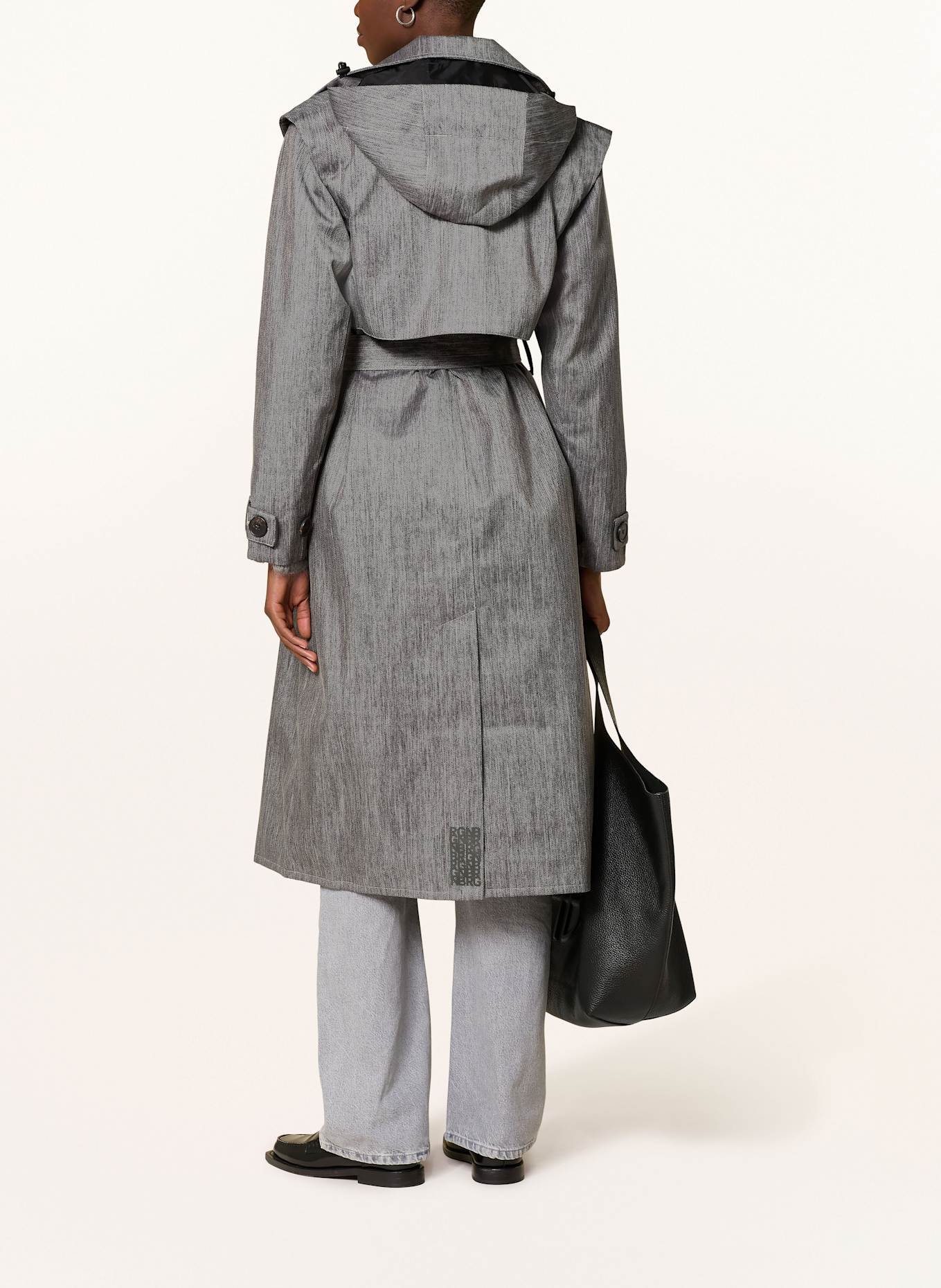 BRGN Regenmantel REGNDRÅPE: GRAU