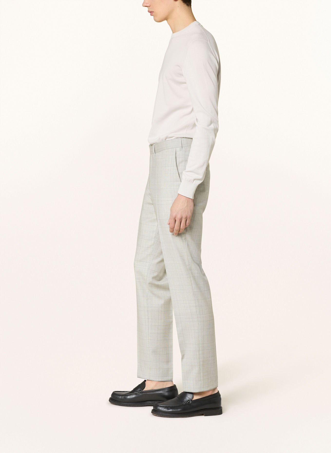 DRESSLER Anzughose JANIS Slim Fit: 012 HELLGRAU