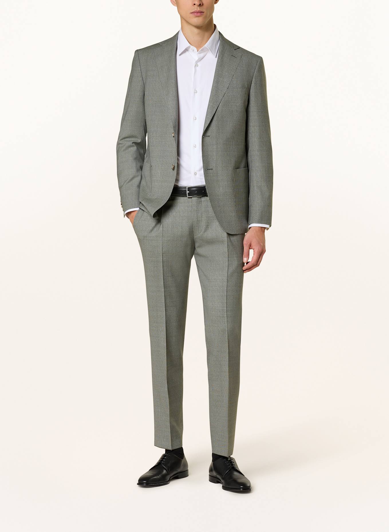 DRESSLER Suit trousers slim fit: 062 grün