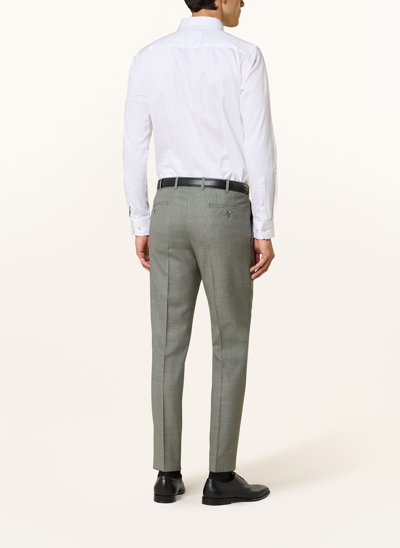DRESSLER Suit trousers slim fit: 062 grün