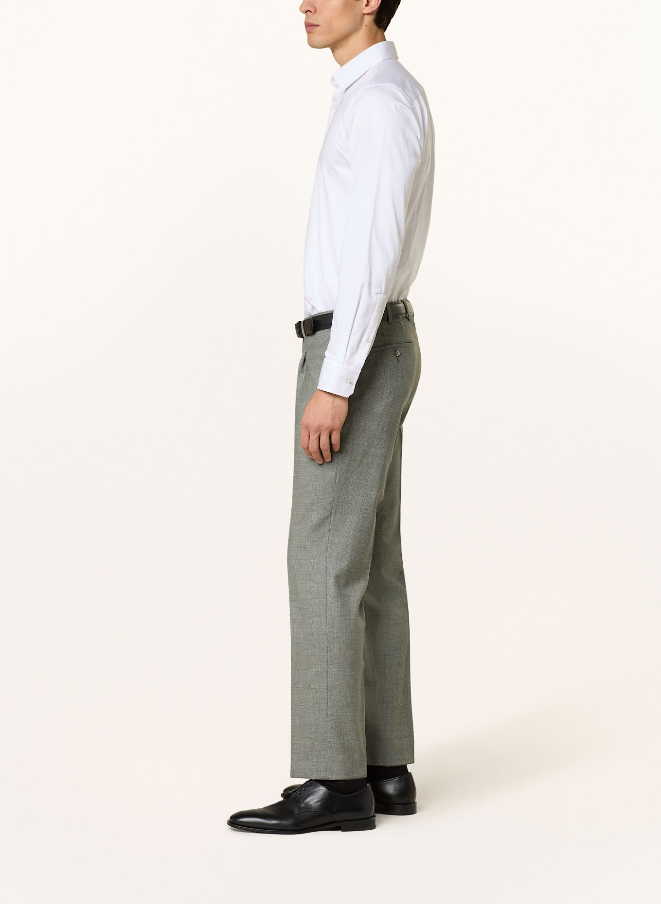 DRESSLER Suit trousers slim fit: 062 grün