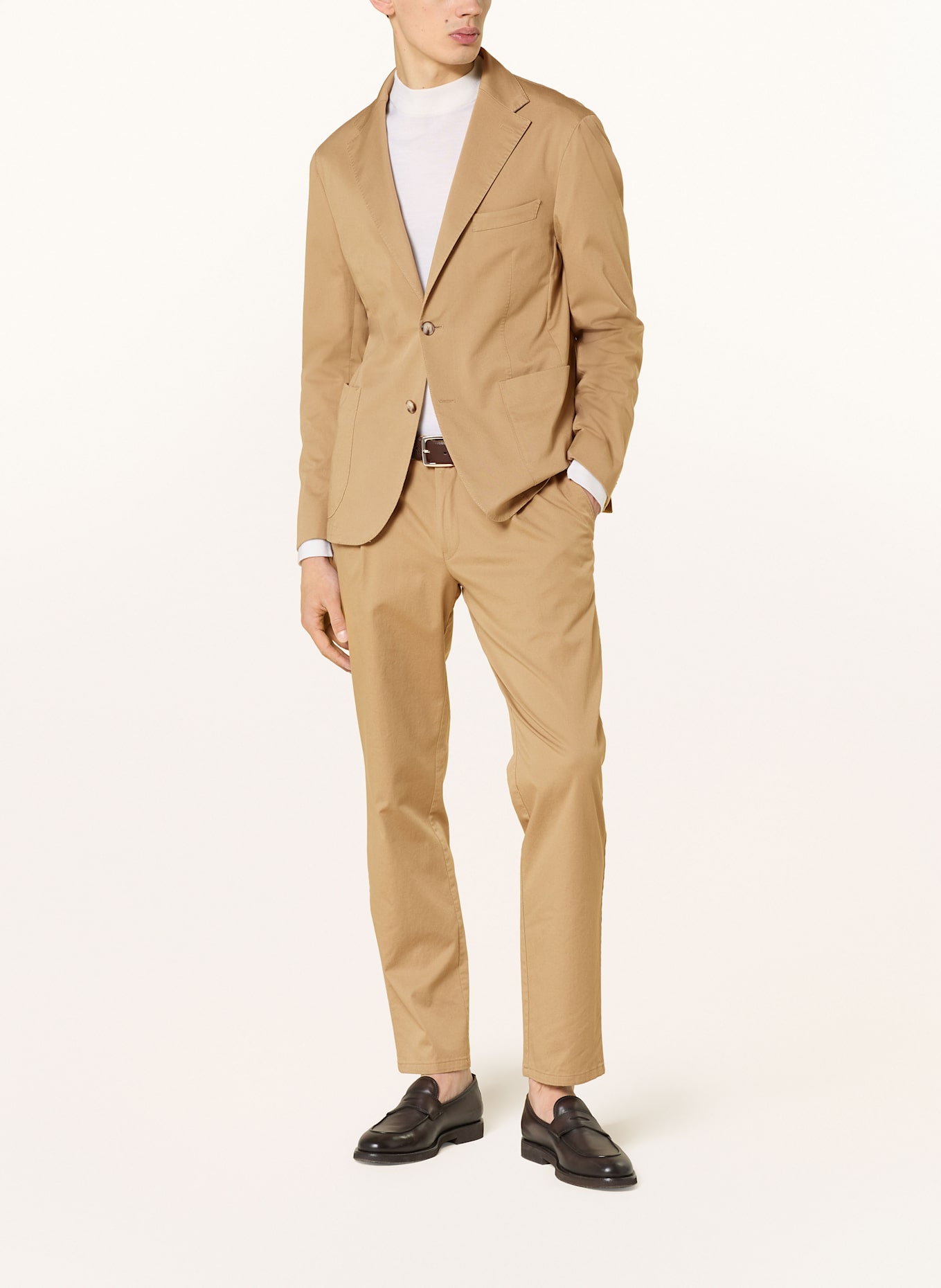 DRESSLER Anzugsakko Slim Fit: 075 beige