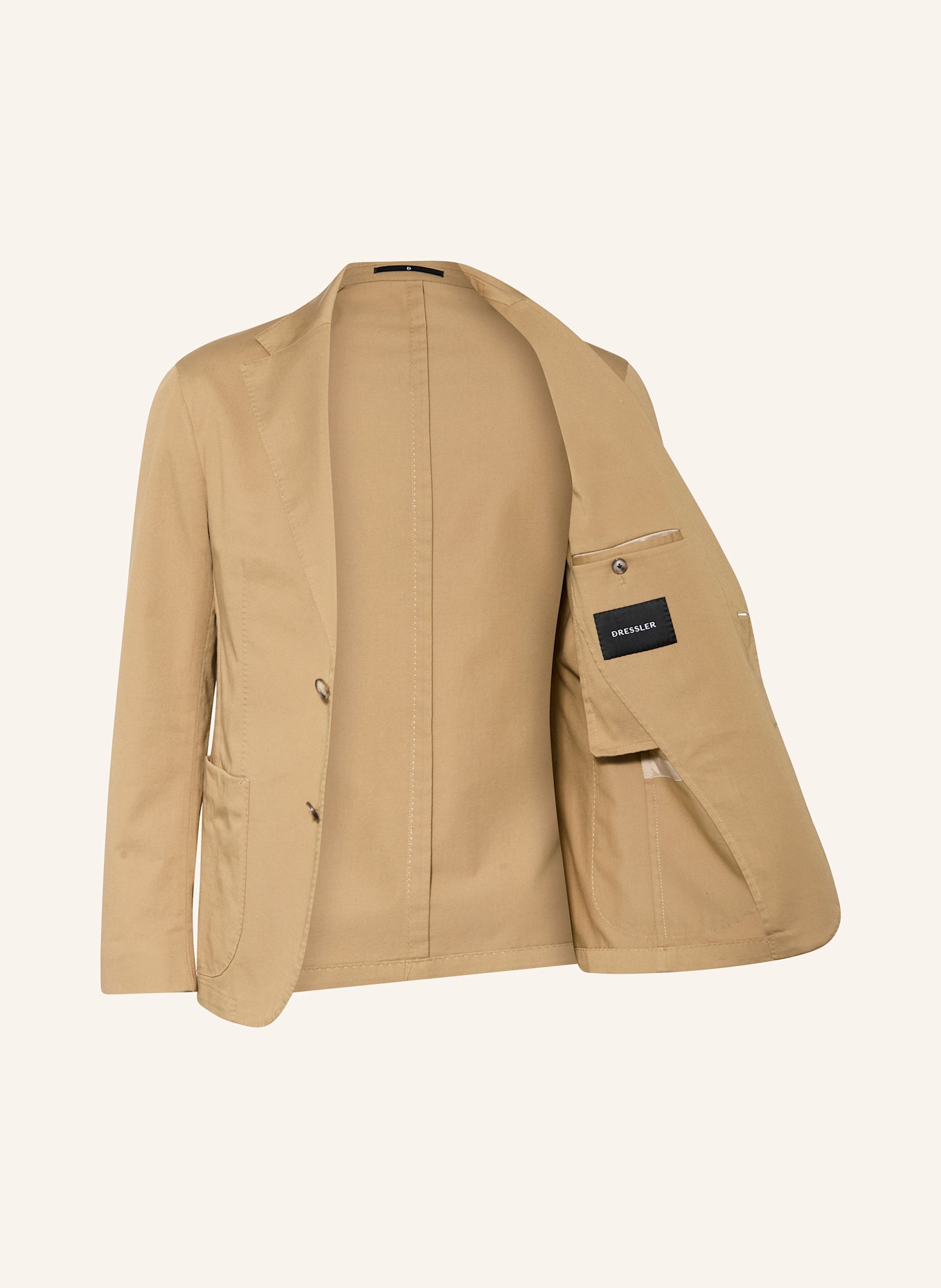 DRESSLER Anzugsakko Slim Fit: 075 beige