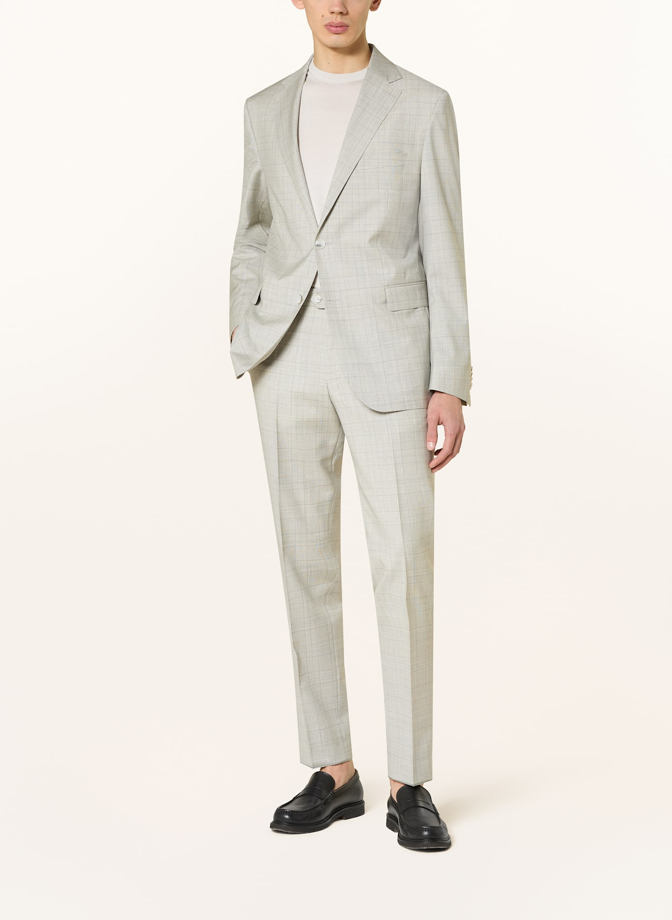 DRESSLER Anzugsakko Extra Slim Fit: 012 HELLGRAU