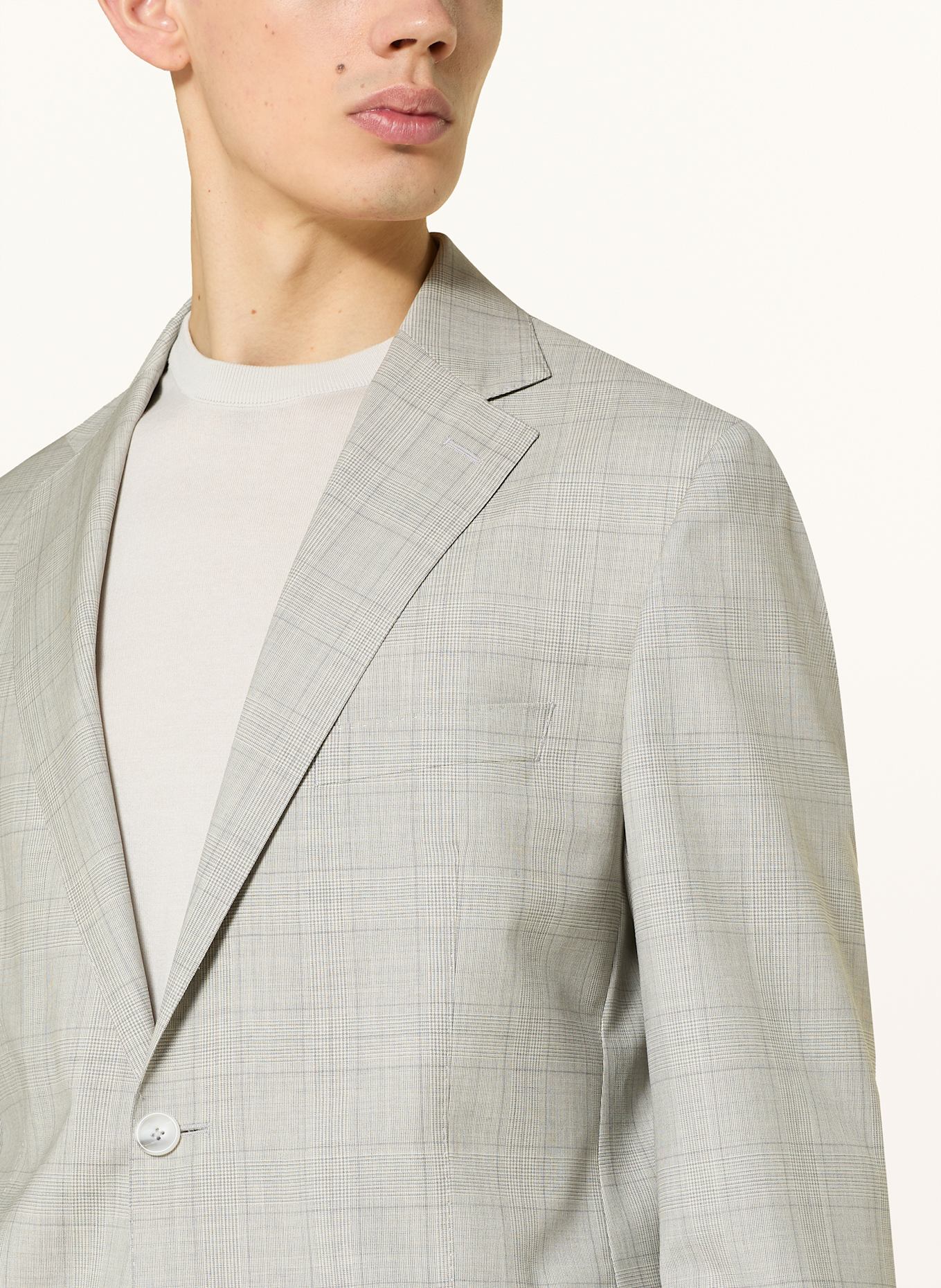 DRESSLER Anzugsakko Extra Slim Fit: 012 HELLGRAU
