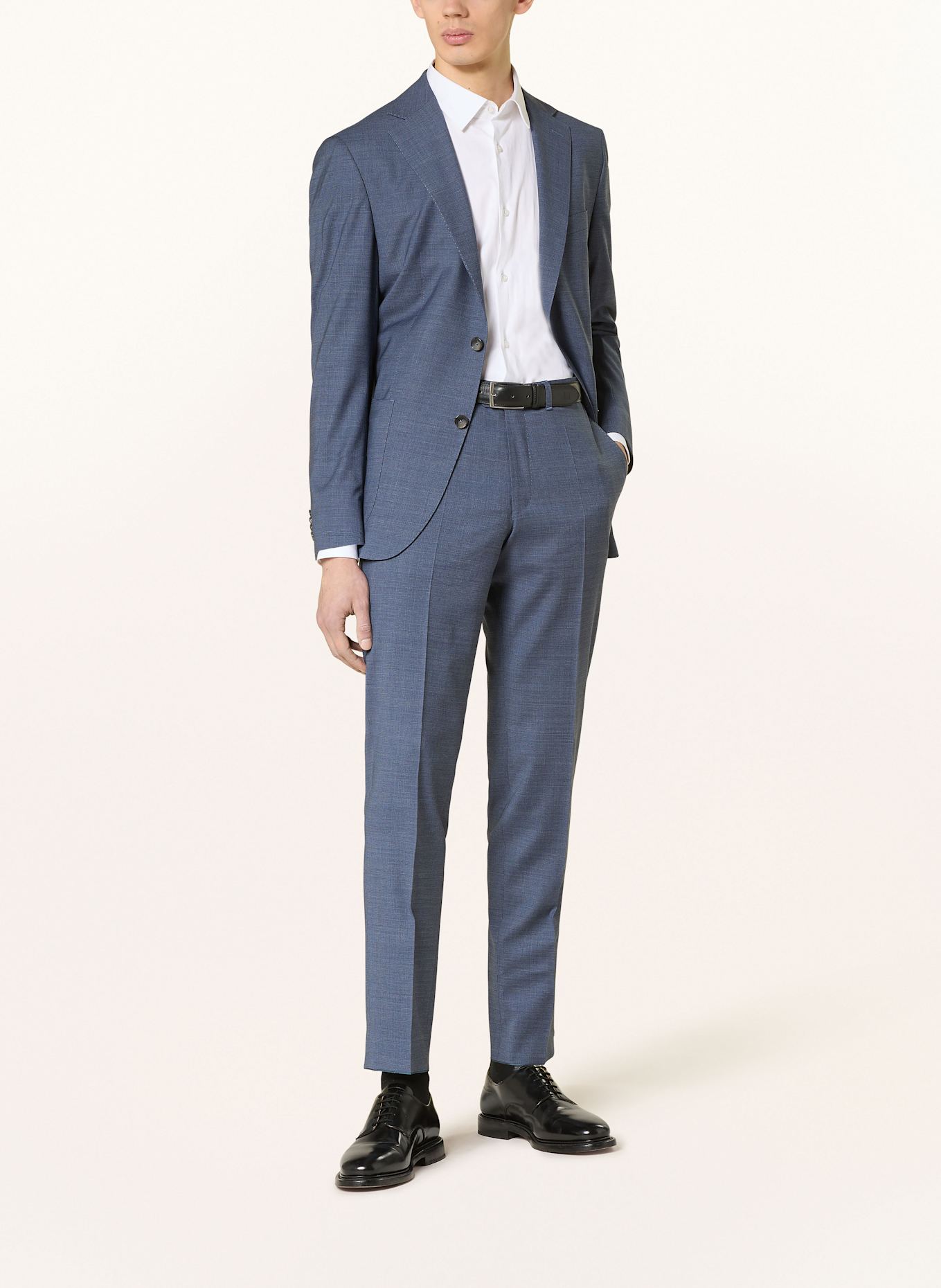 DRESSLER Anzughose Regular Fit: 042 DUNKELBLAU