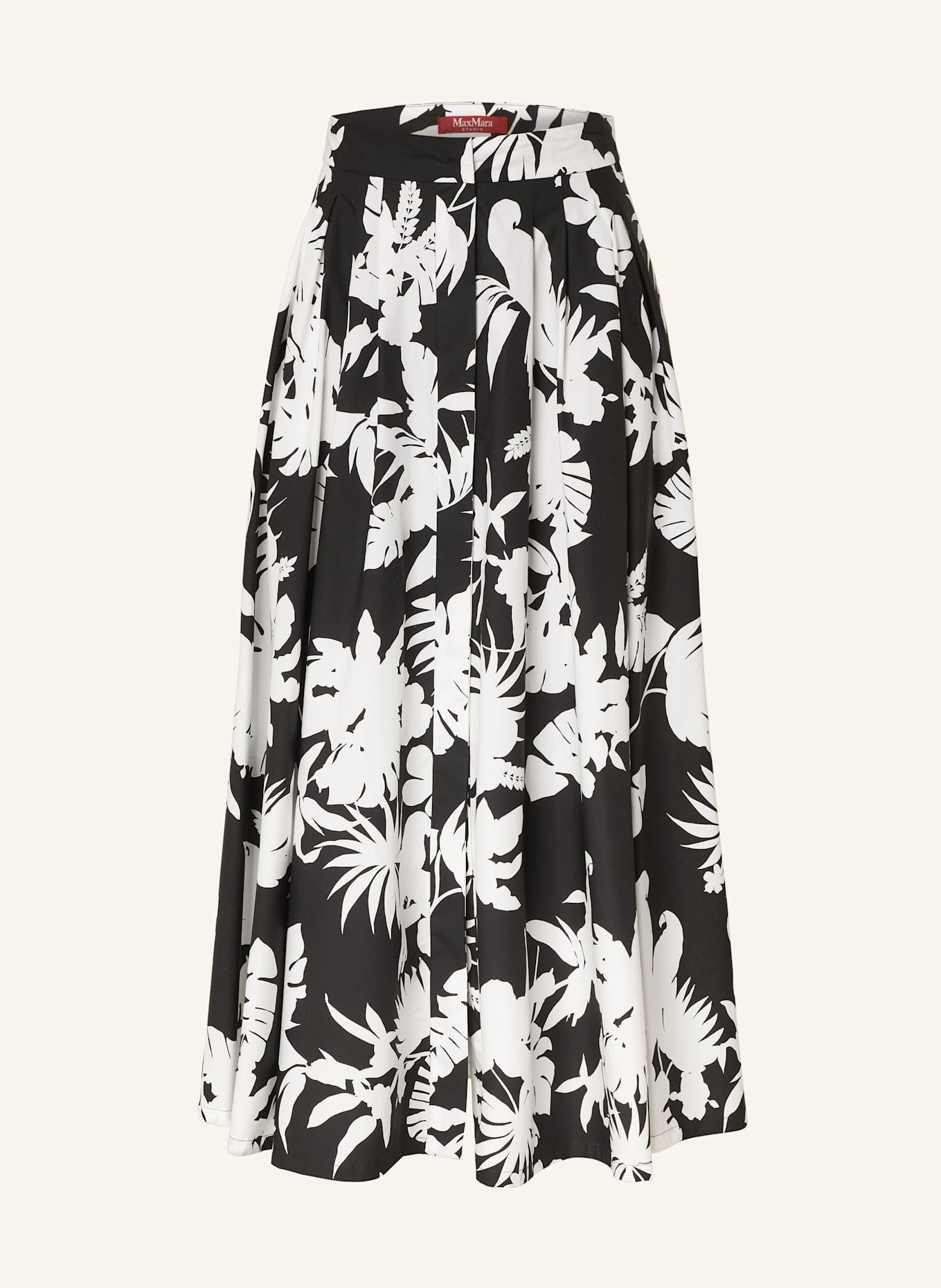 Max Mara STUDIO Skirt IDONEO in black/ white