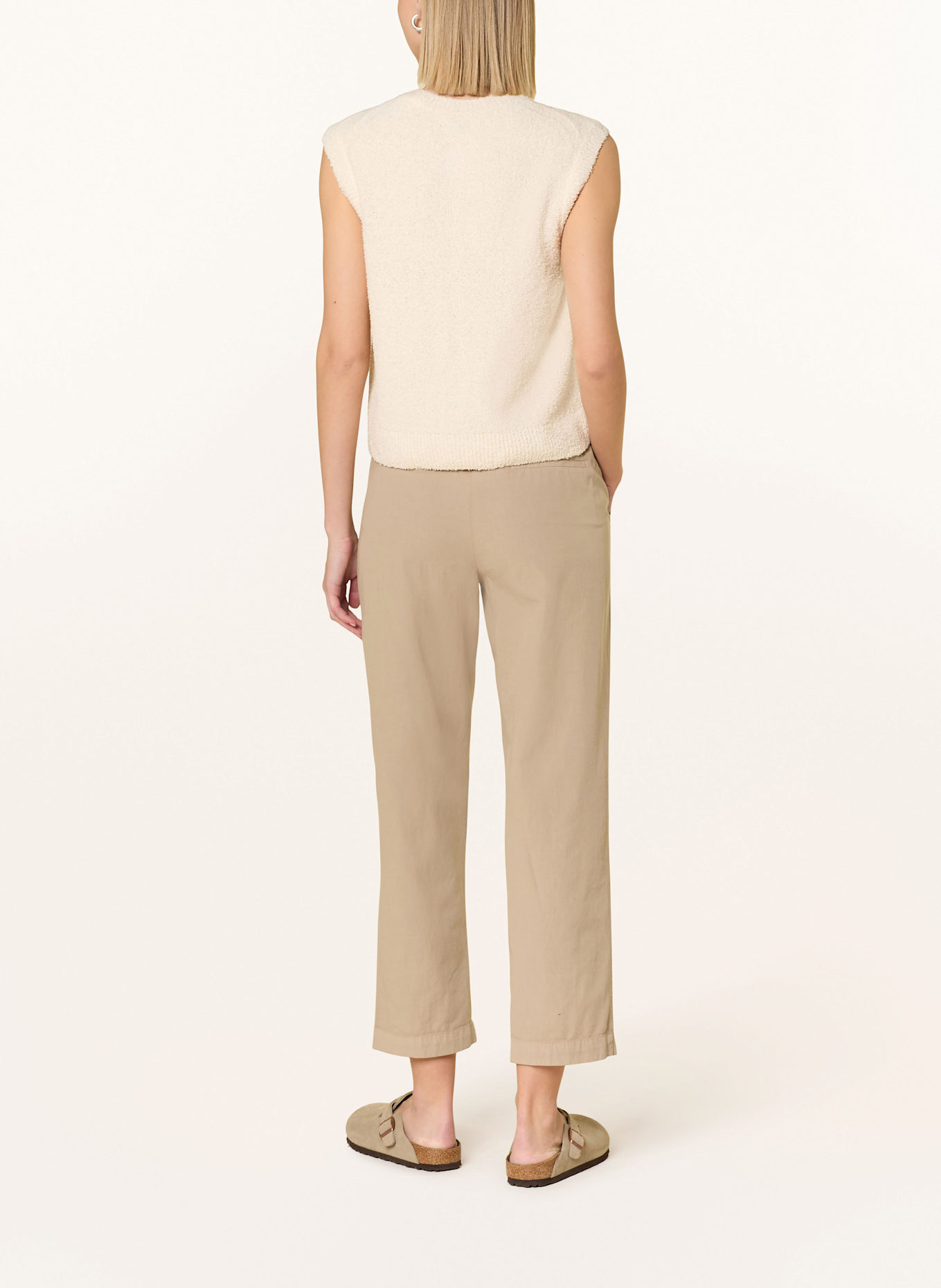 Marc O'Polo Kalhoty v joggingovém stylu: BÉŽOVÁ