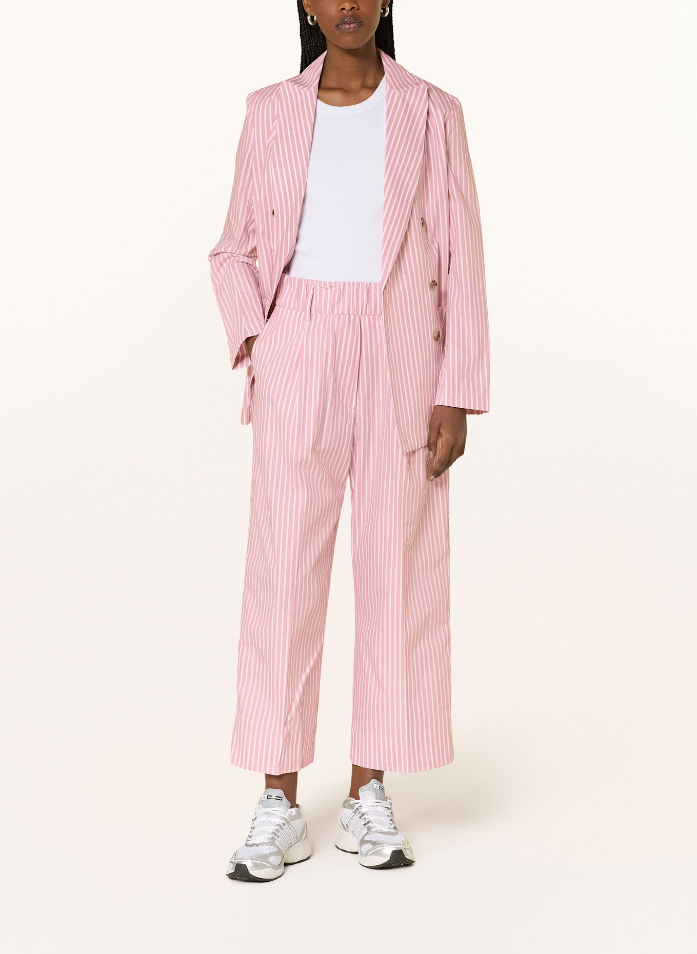 MYTHS Culottes: PINK/ WHITE