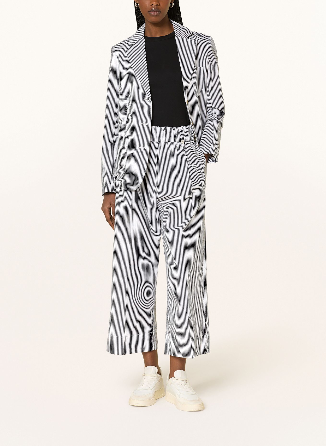 MYTHS Culottes: WHITE/ BLACK
