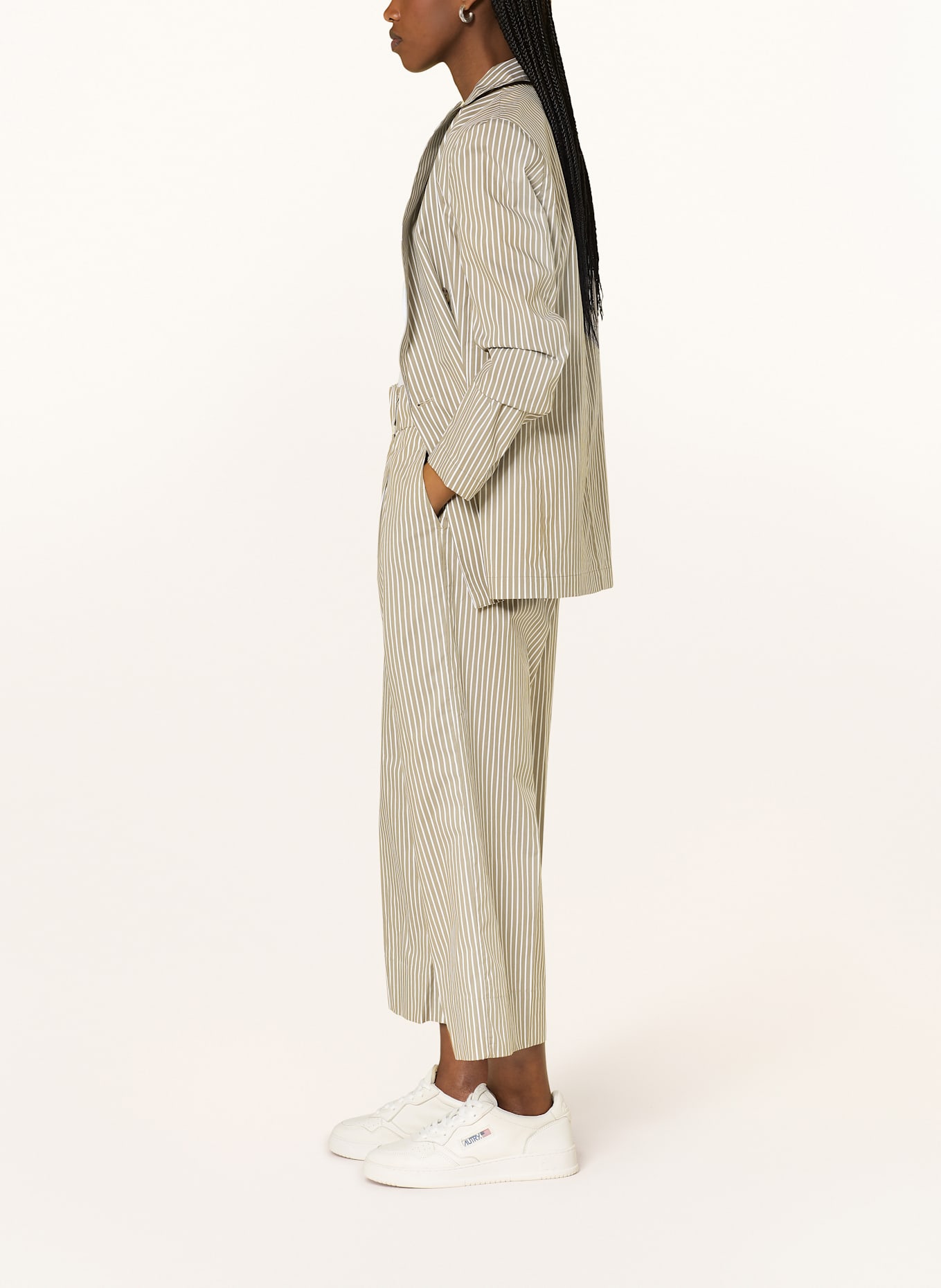 MYTHS Culottes: WHITE/ BROWN