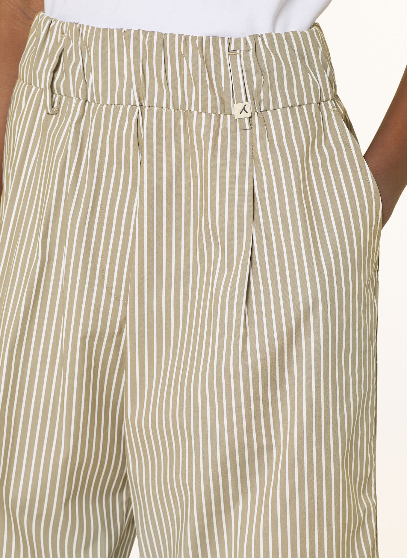 MYTHS Culottes: WHITE/ BROWN