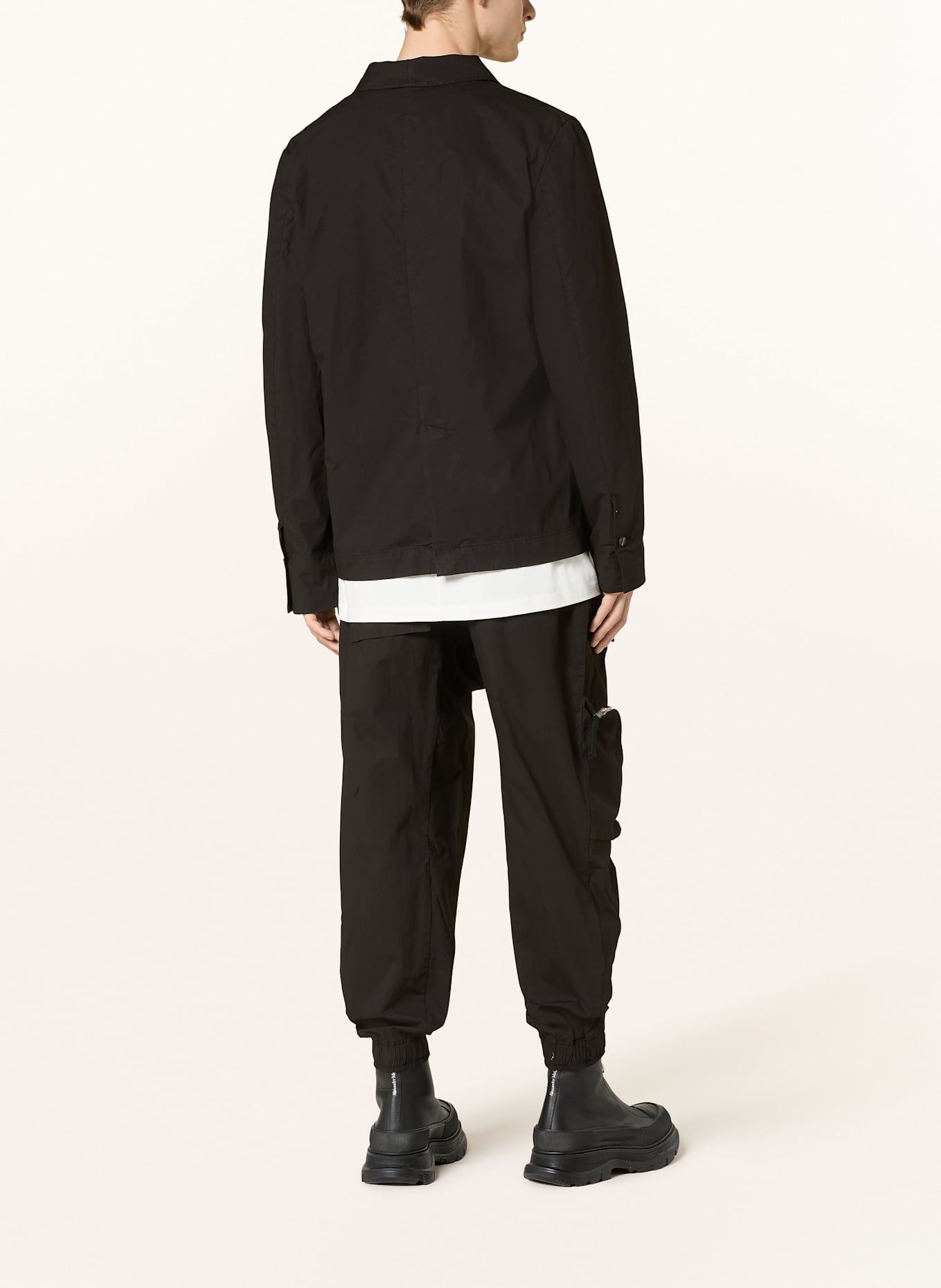 thom/krom Cargo pants slim fit: BLACK