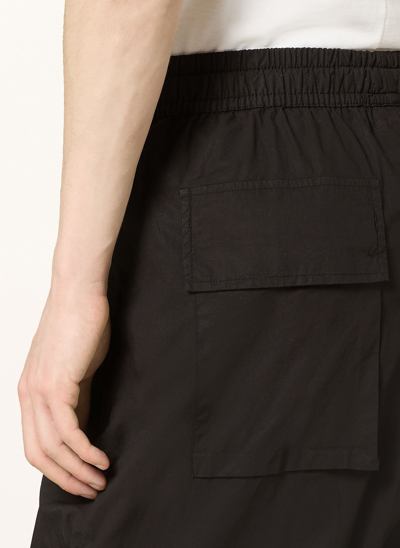 thom/krom Cargo pants slim fit: BLACK