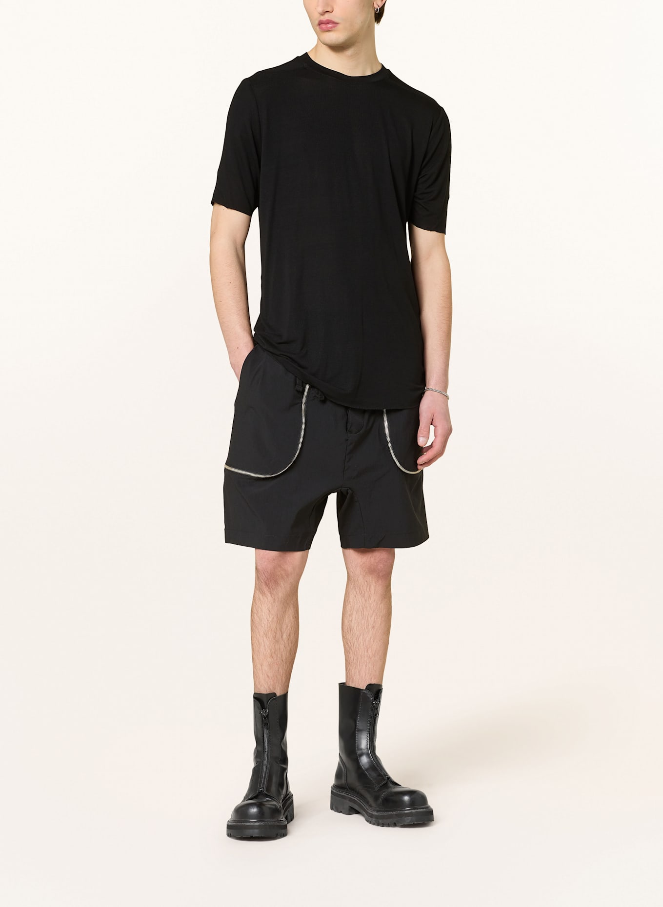 thom/krom T-shirt: BLACK