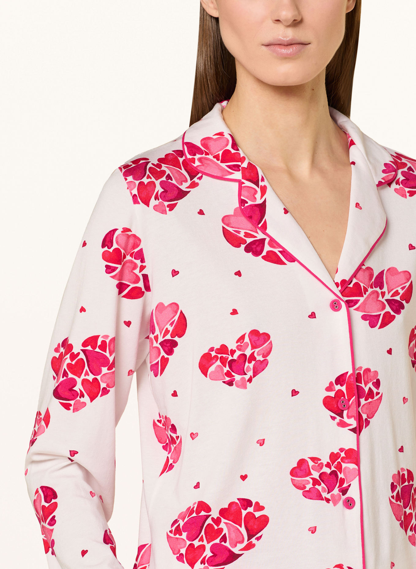 cyberjammies Schlafshirt ARIA, Farbe: ROT/ PINK (Bild 4)