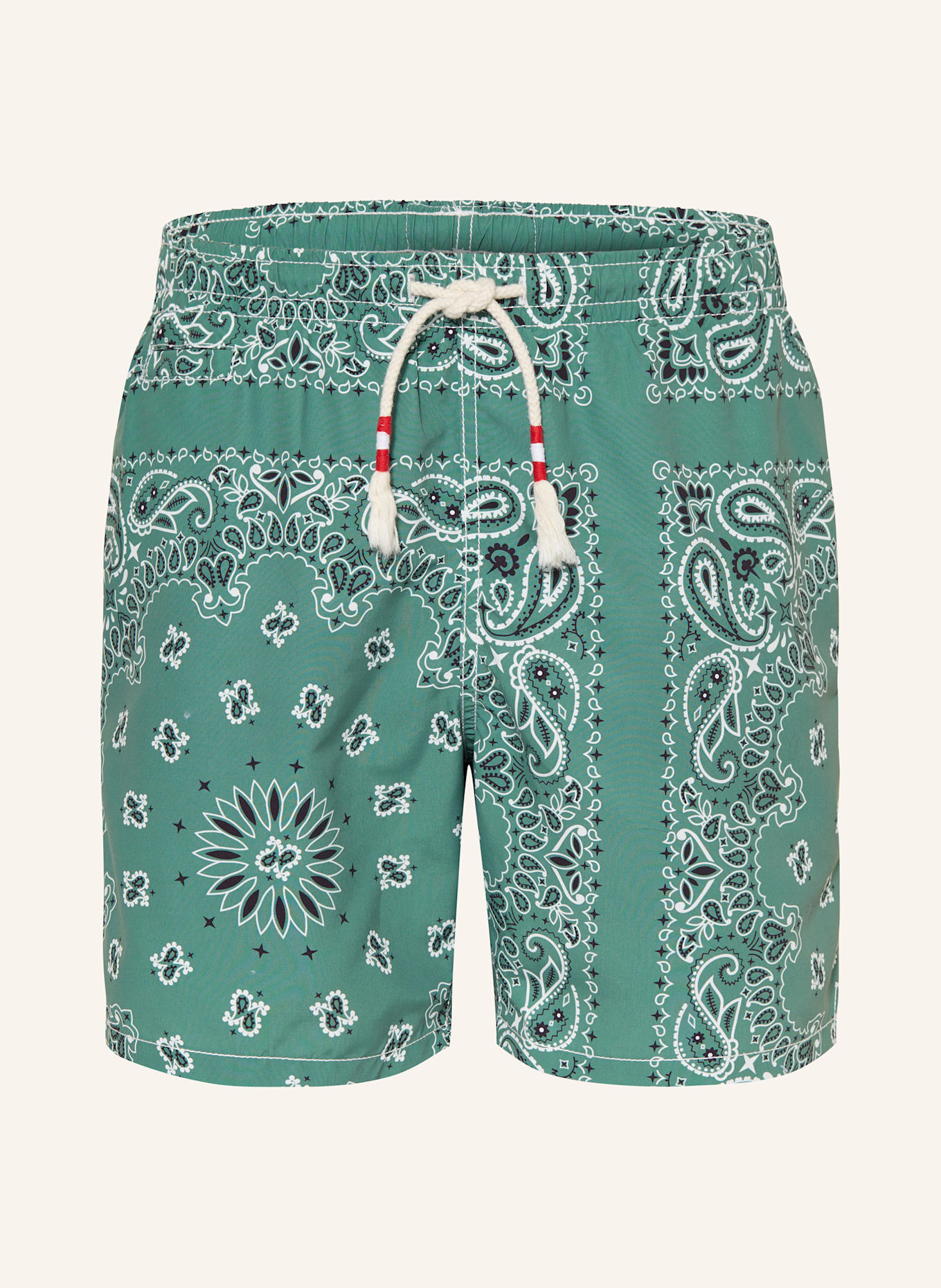 MC2 SAINT BARTH Kąpielówki bokserki: ZIELONY / BIAŁY / CZARNY