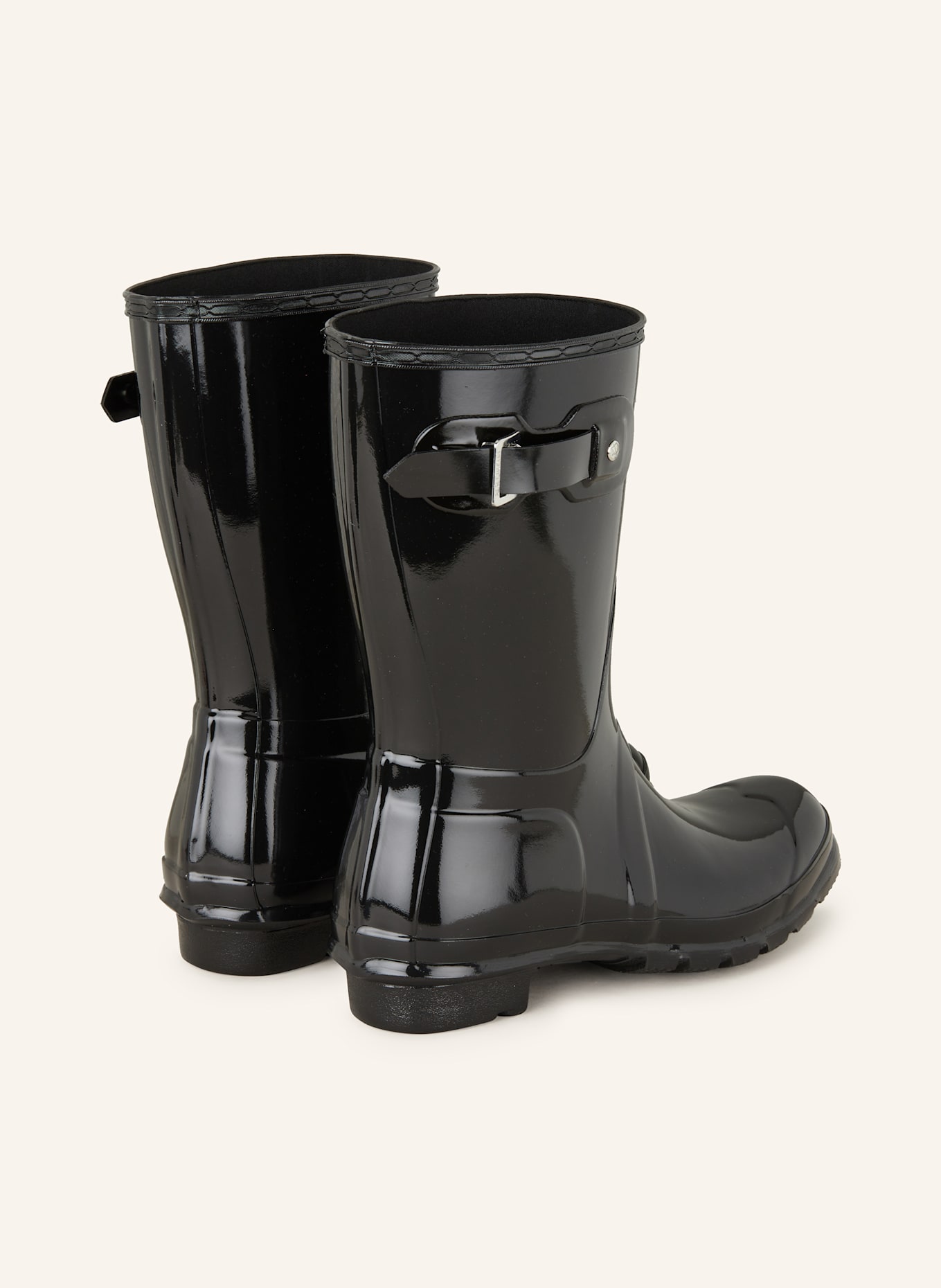 HUNTER Gummistiefel ORIGINAL SHORT: SCHWARZ