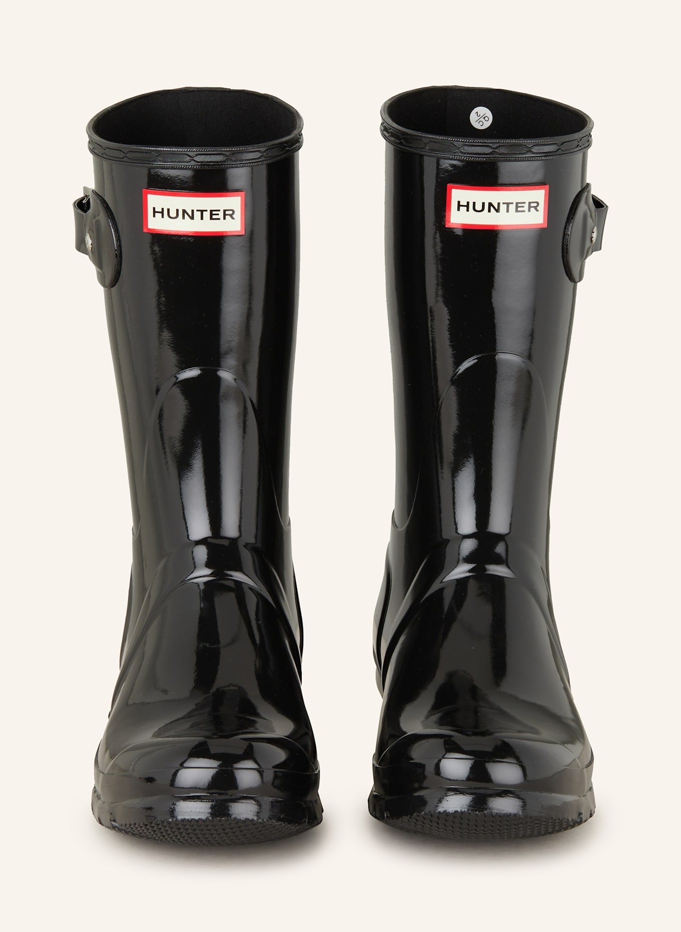 HUNTER Gummistiefel ORIGINAL SHORT: SCHWARZ
