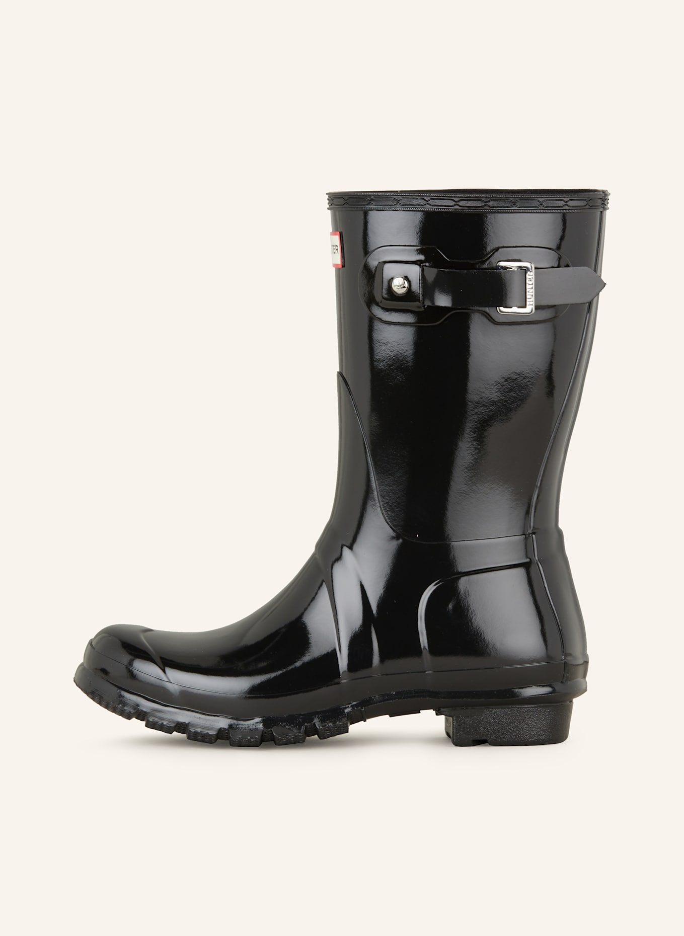 HUNTER Gummistiefel ORIGINAL SHORT: SCHWARZ