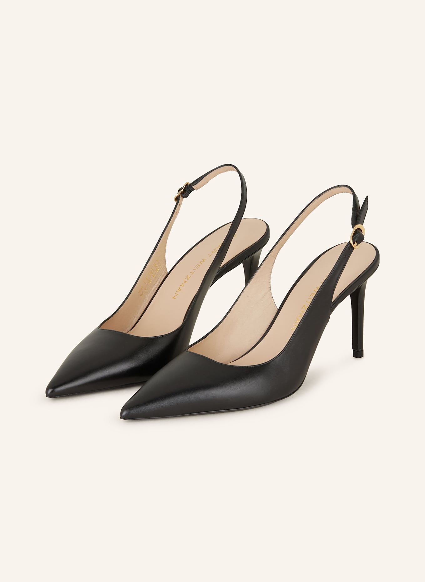STUART WEITZMAN Slingpumps STUART POWER 75: SCHWARZ