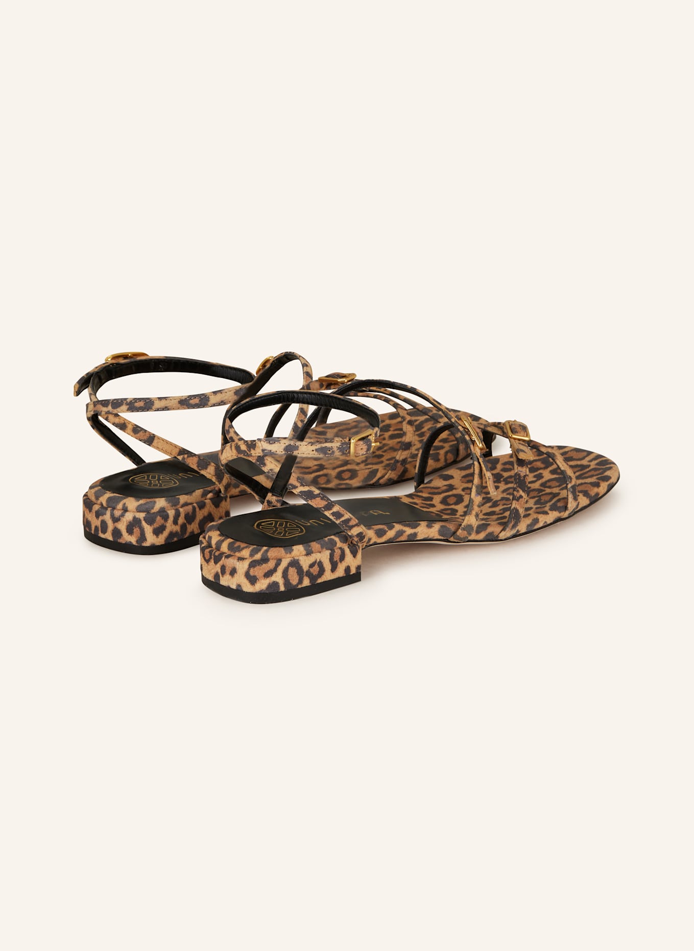 UNISA Sandalen CHISUN: CAMEL / HELLBRAUN / SCHWARZ