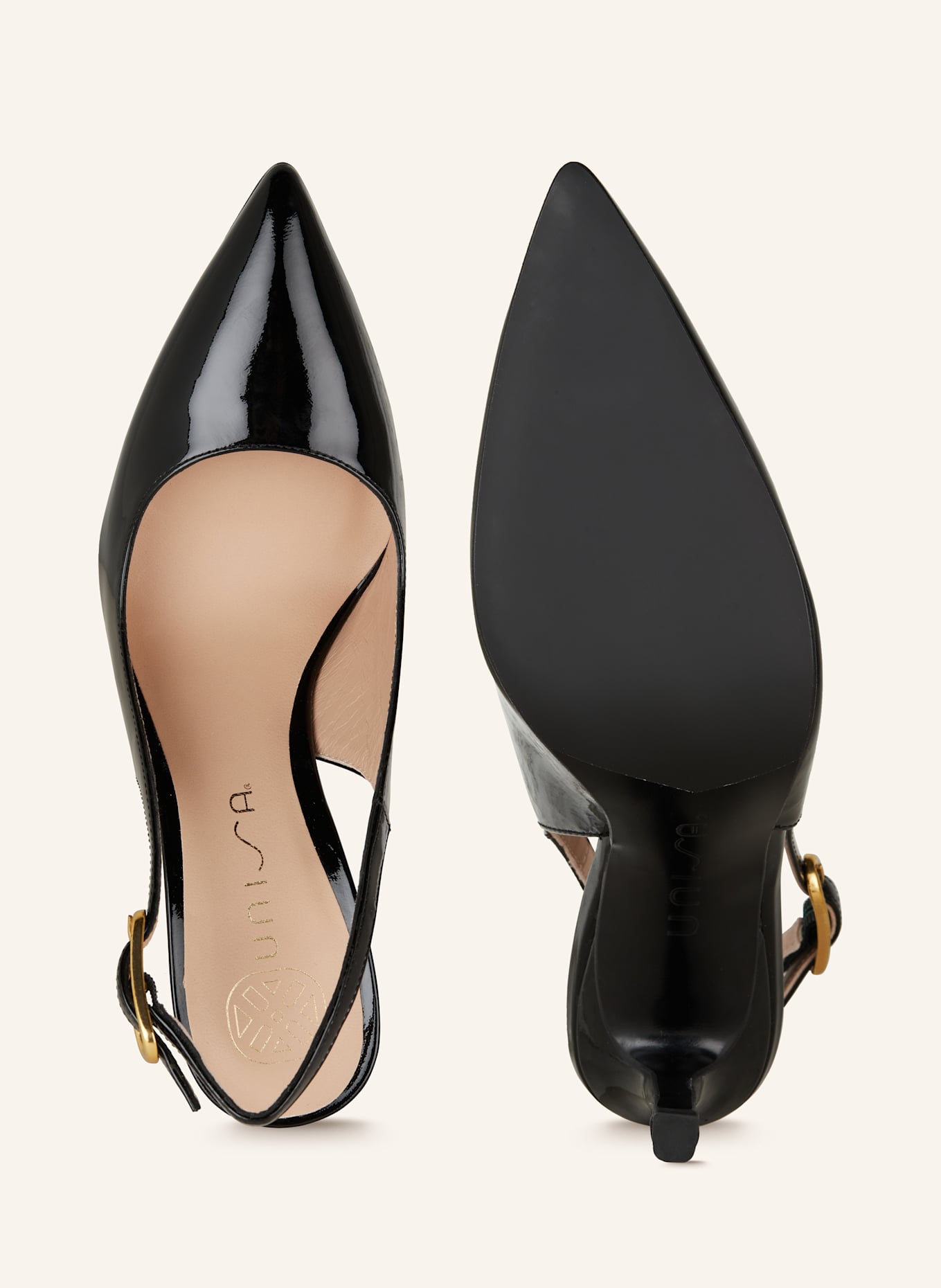 UNISA Slingpumps TERZA: SCHWARZ