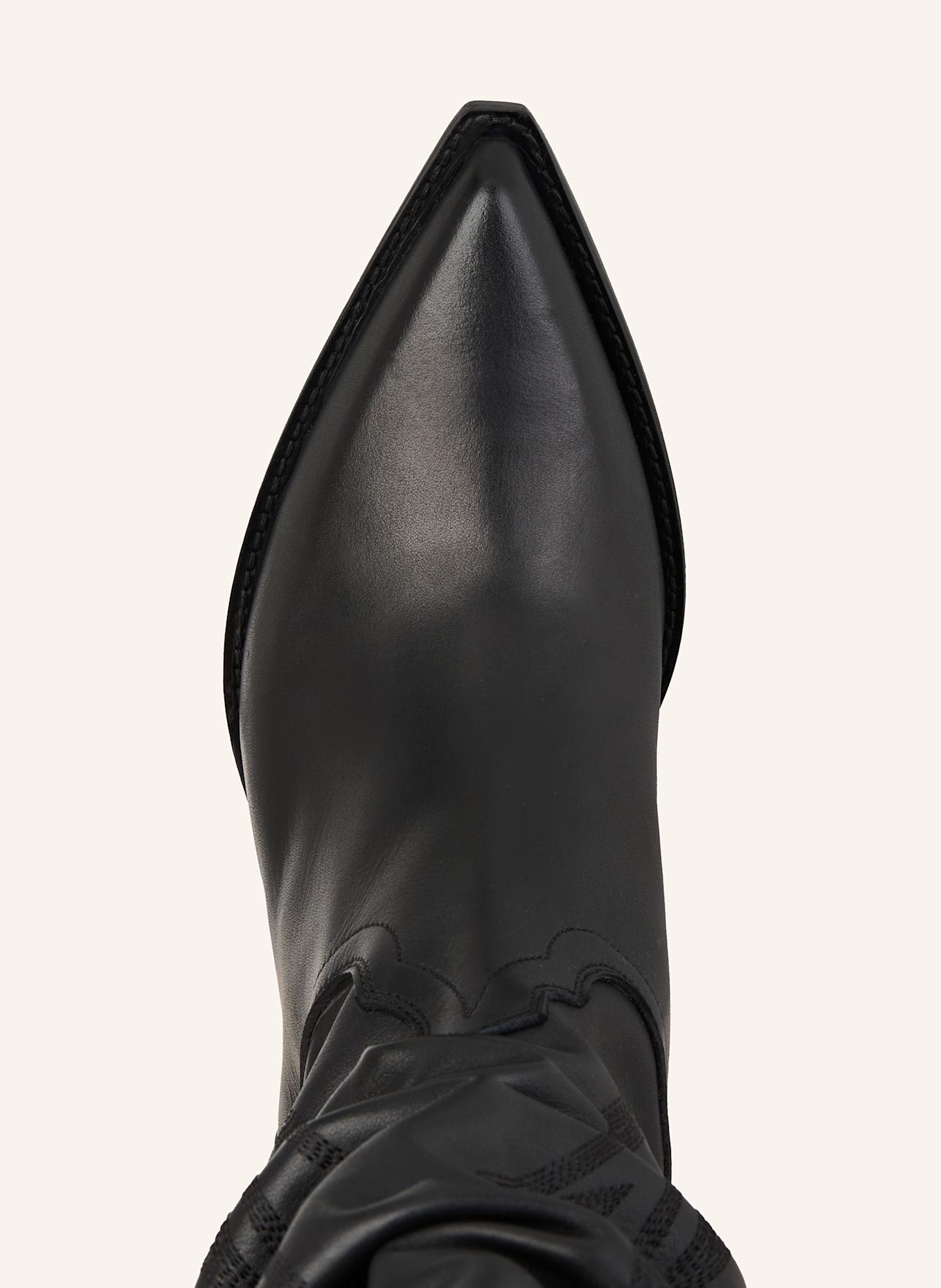 SONORA Kovbojské boty RUIDOSO: ČERNÁ