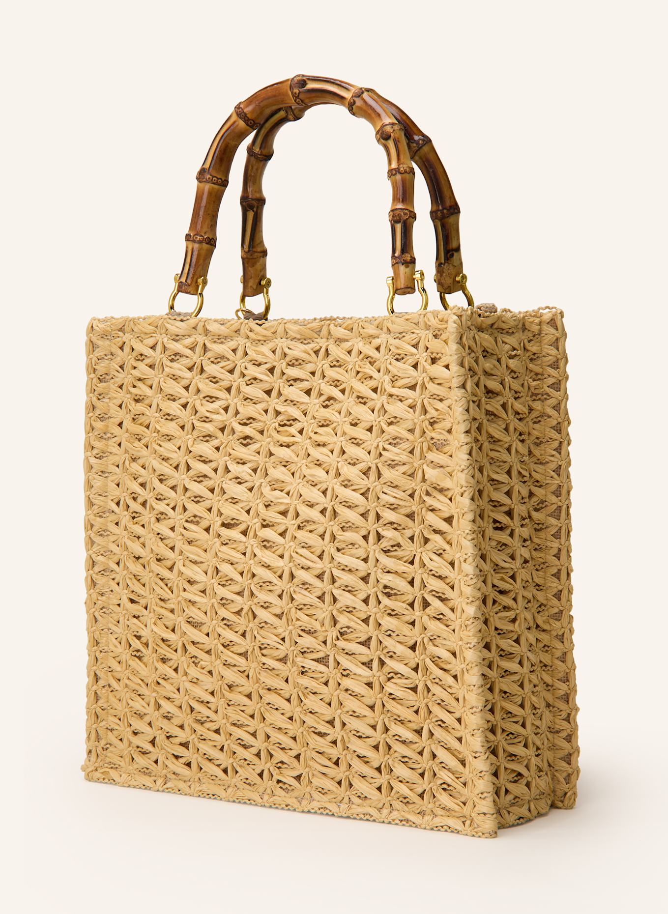 La MILANESA Shopper CAMILLE MEDIUM: BEIGE