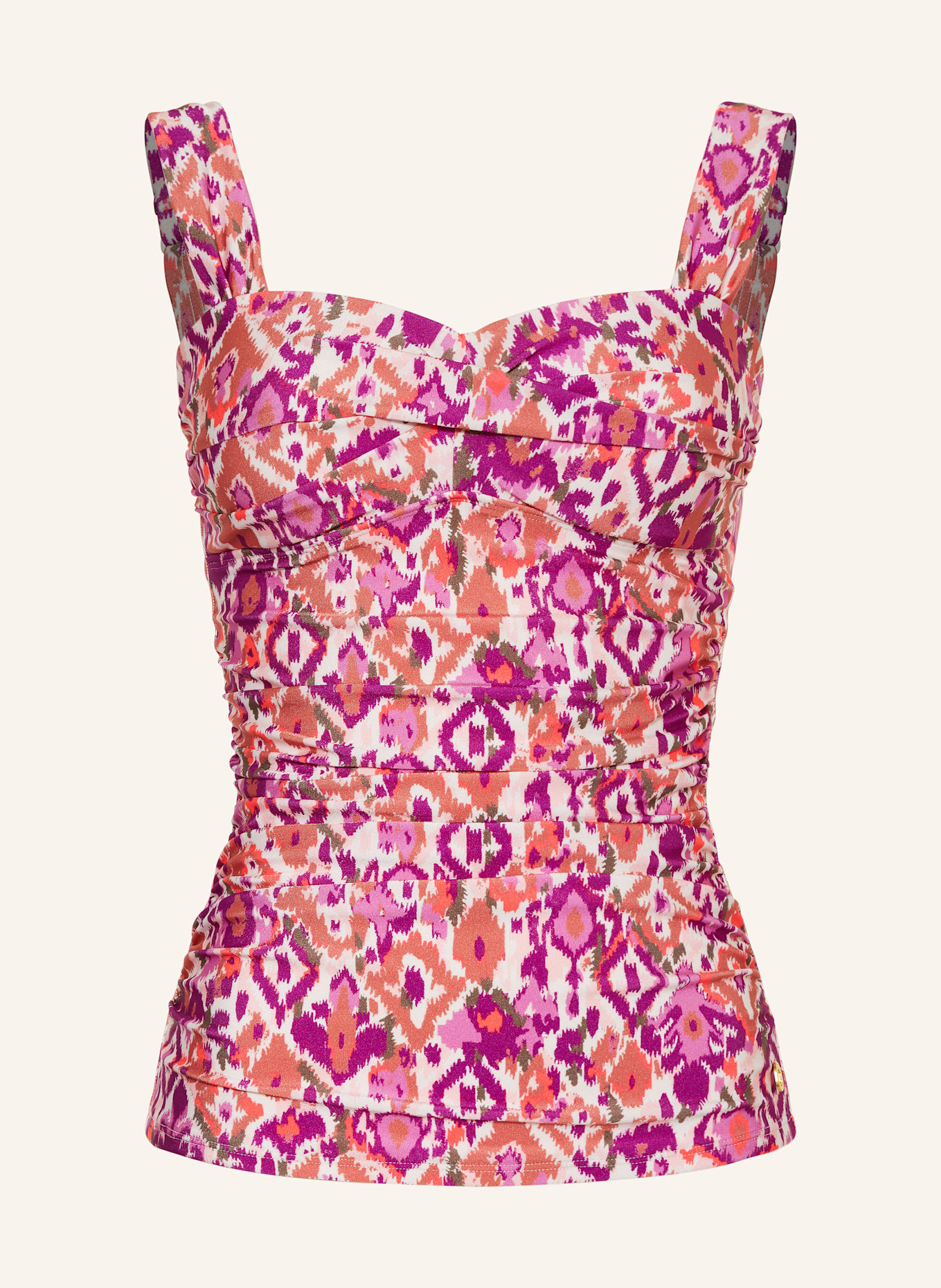 ten Cate Tankini-Top: LILA/ LACHS/ CREME
