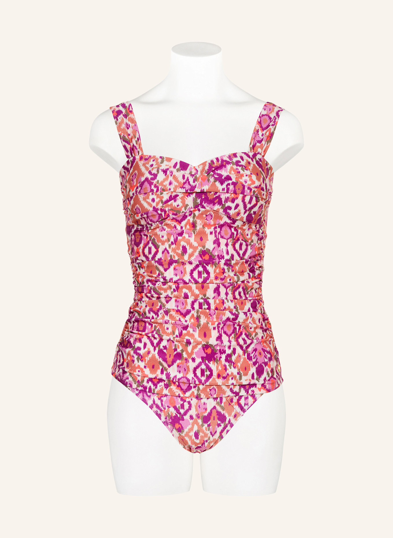 ten Cate Tankini-Top: LILA/ LACHS/ CREME
