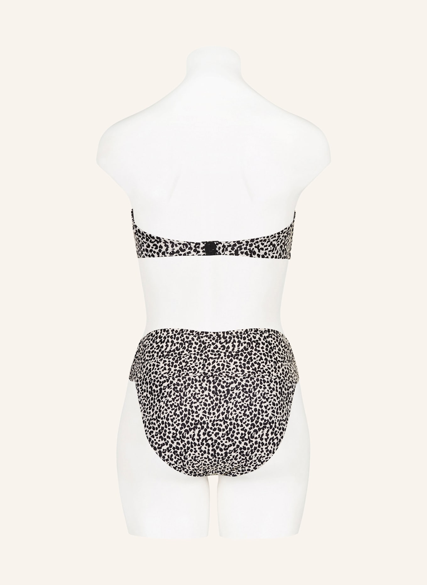 ten Cate Bügel-Bikini-Top: ECRU/ SCHWARZ