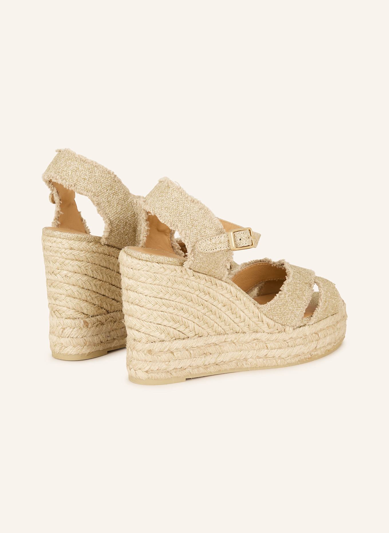 Castaner Plateau-Wedges BROMELIA: BEIGE