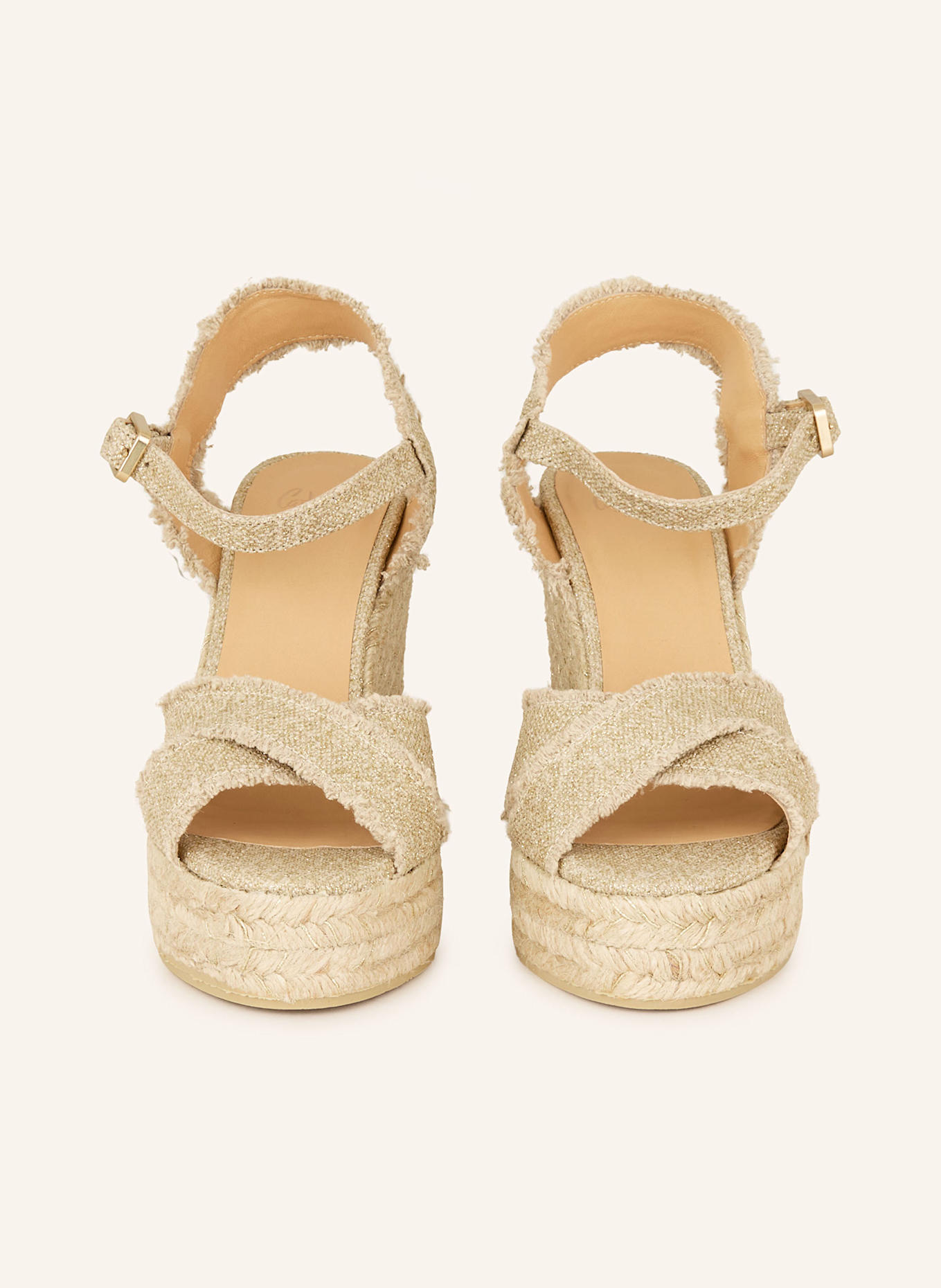 Castaner Plateau-Wedges BROMELIA: BEIGE