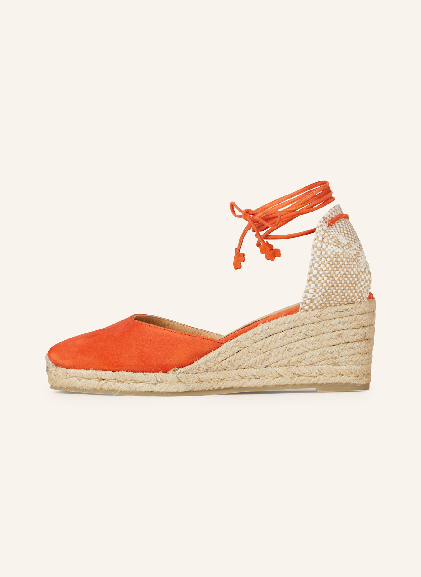 Castaner Sandały na platformie CARINA: POMARAŃCZOWY