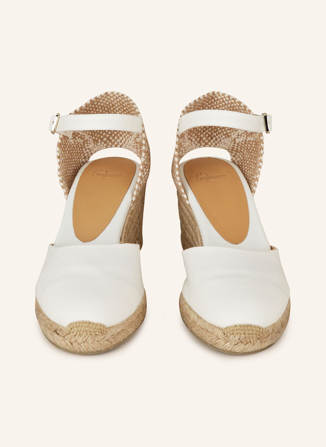 Castaner Wedges CAROL: WEISS