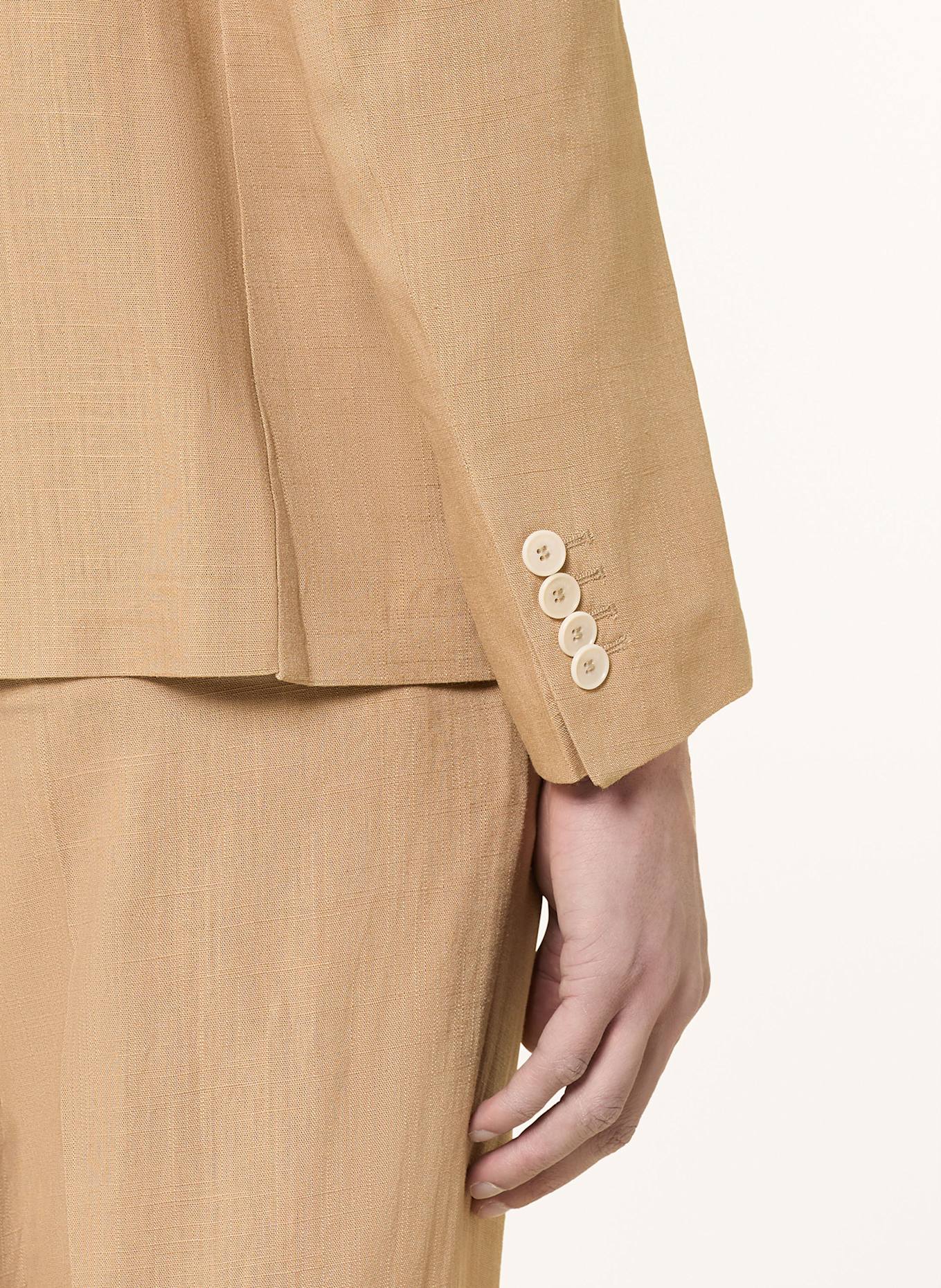 I'M BRIAN Anzugsakko Regular Fit, Farbe: 0025 beige (Bild 6)