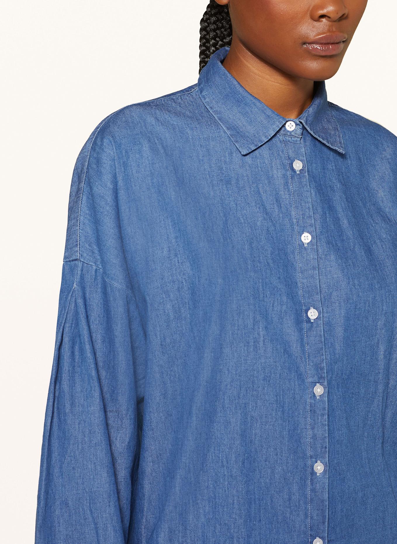 LADNERI Hemdbluse LYON in Jeansoptik, Farbe: BLAU (Bild 4)