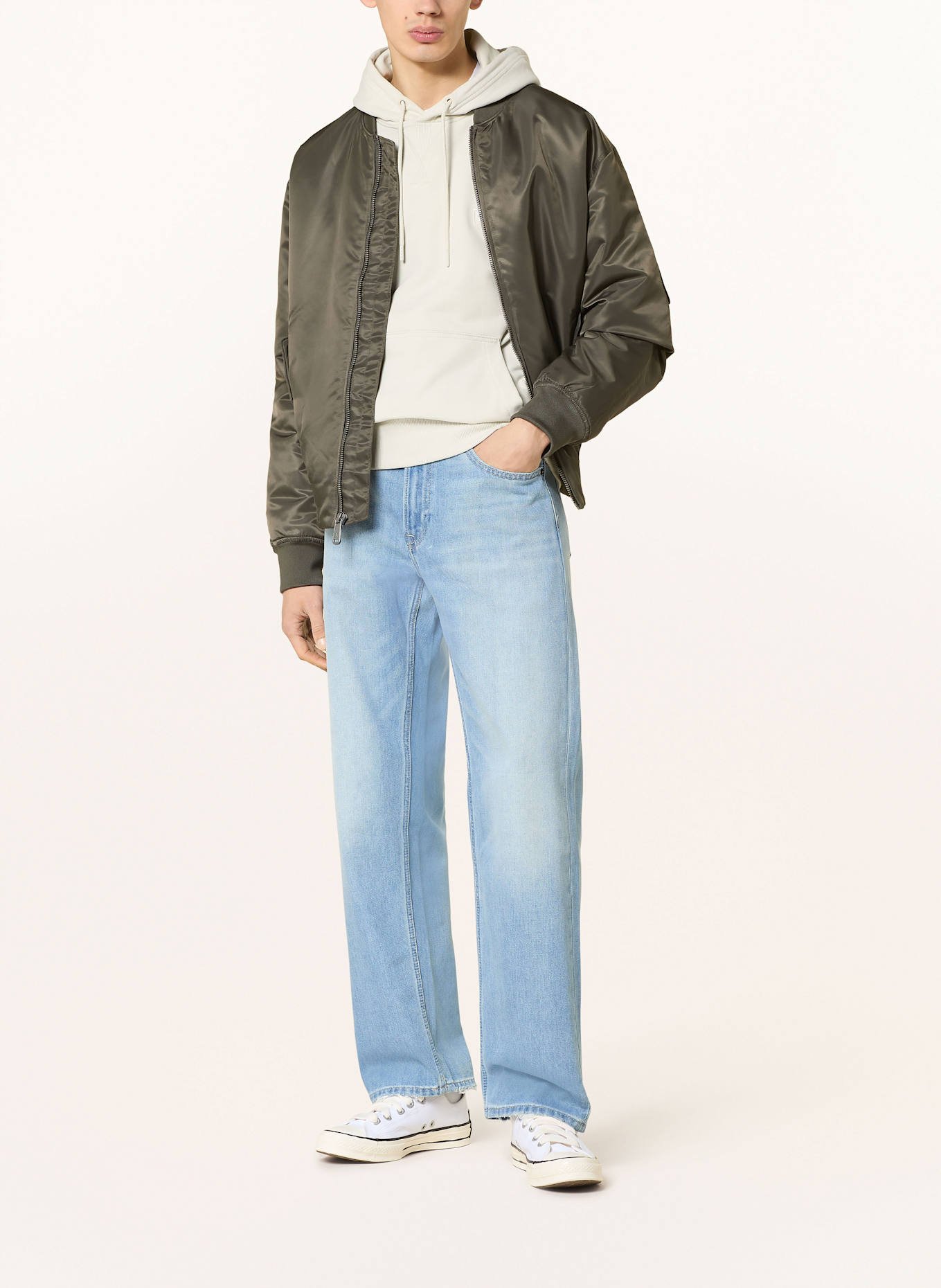 Calvin Klein Jeans Jeans SIGNATURE 90S STRAIGHT Relaxed Fit: HELLBLAU