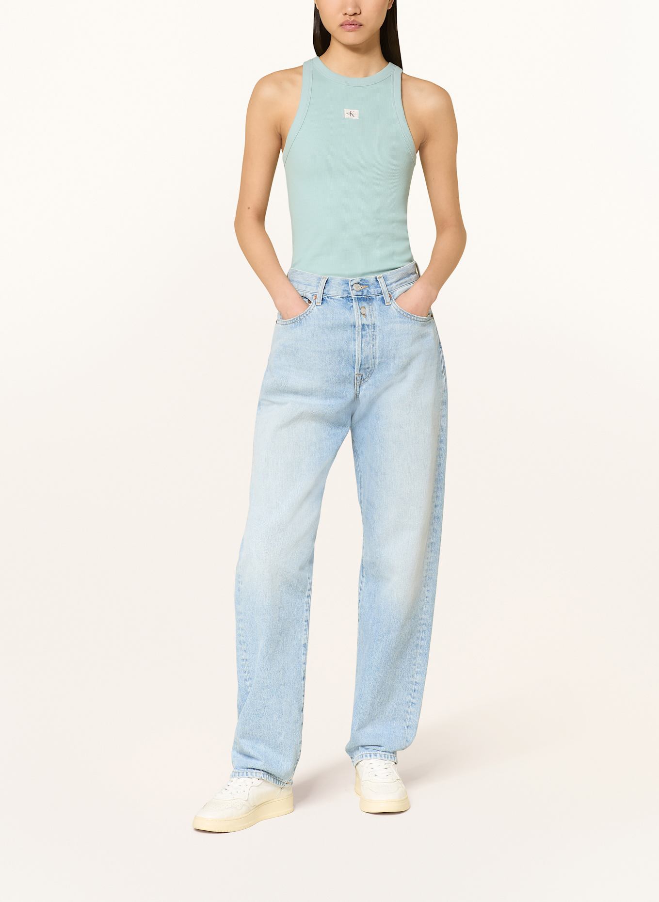 Calvin Klein Jeans Top: HELLBLAU