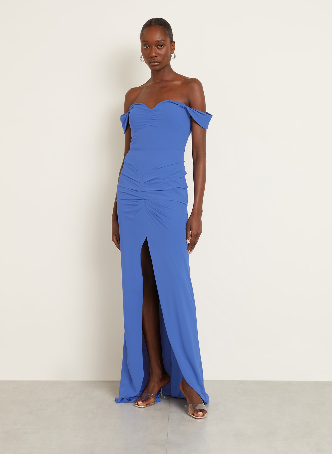 VERA WANG Abendkleid CREOLE: BLAU